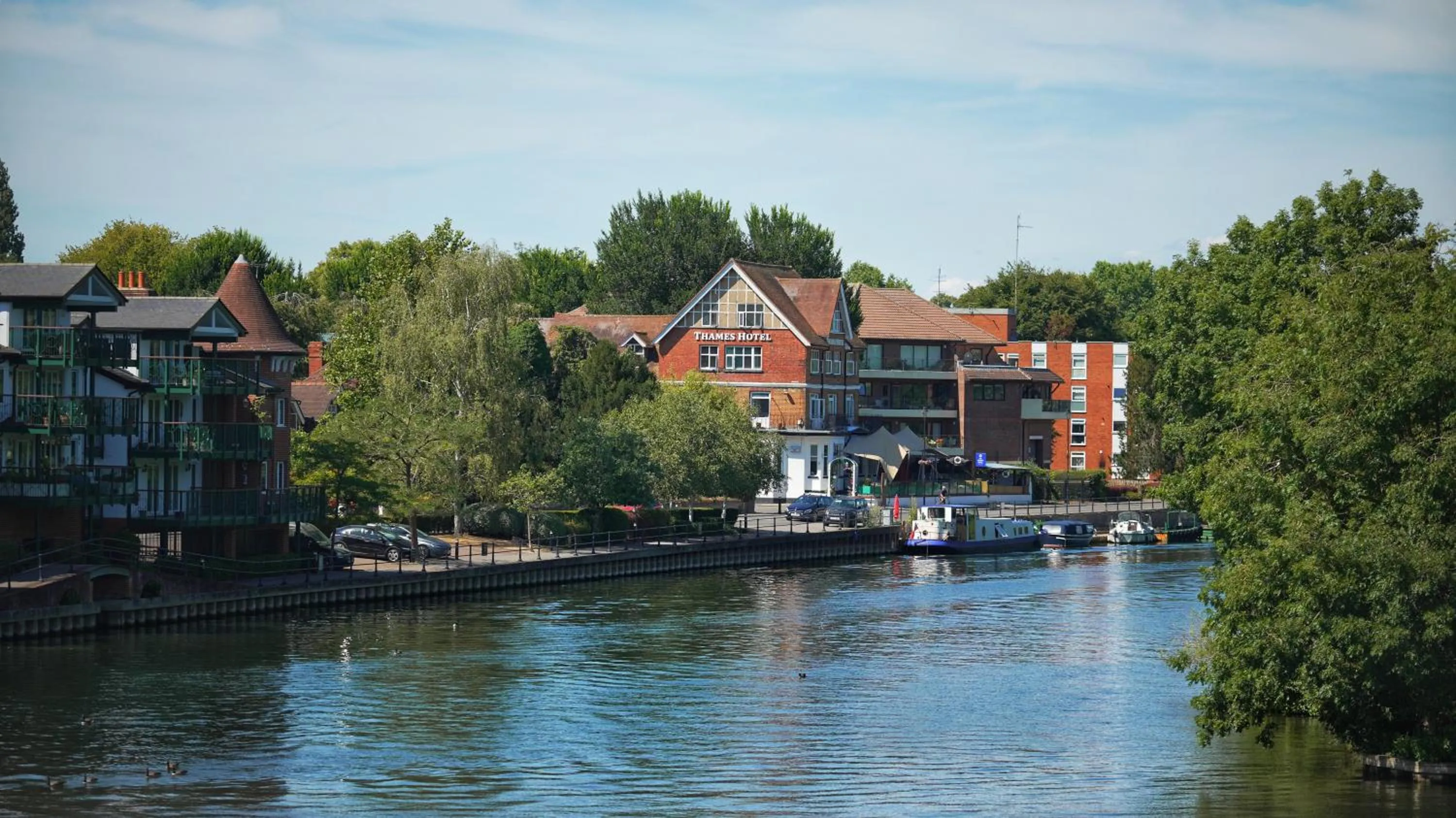 River view in Uno Thames Hotel Maidenhead -Reopened Brand New Again