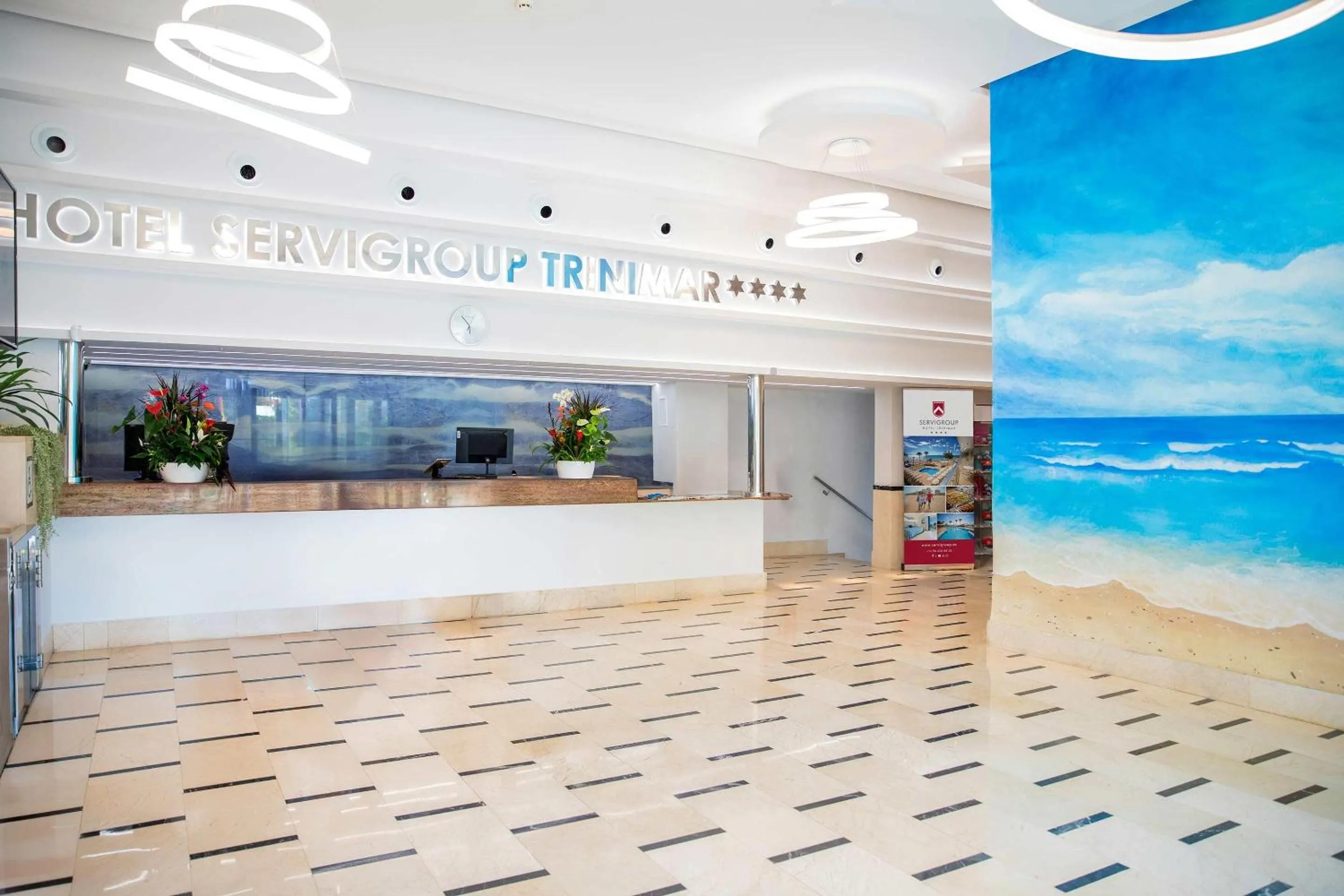 Lobby or reception in Hotel Servigroup Trinimar