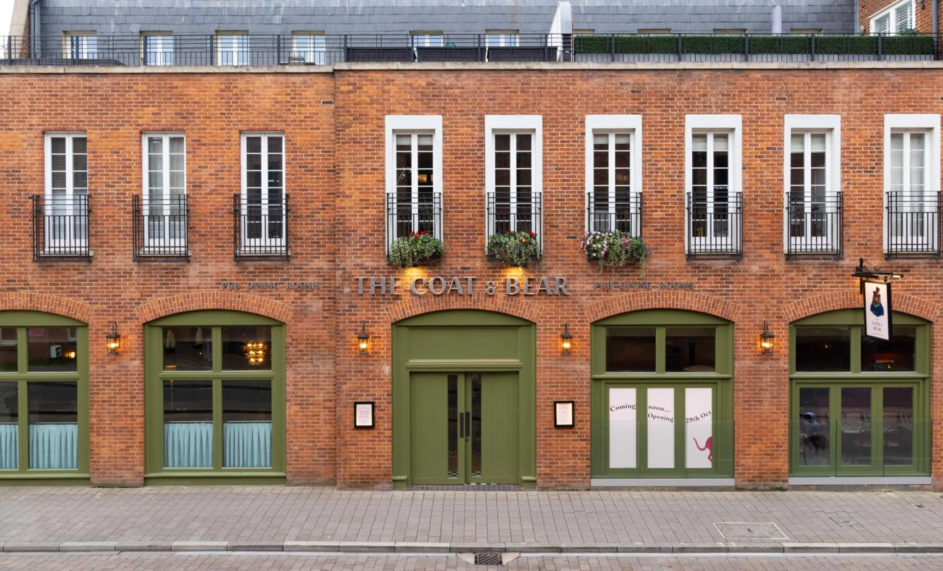 Property building in The Coat and Bear - A Heartwood Inn