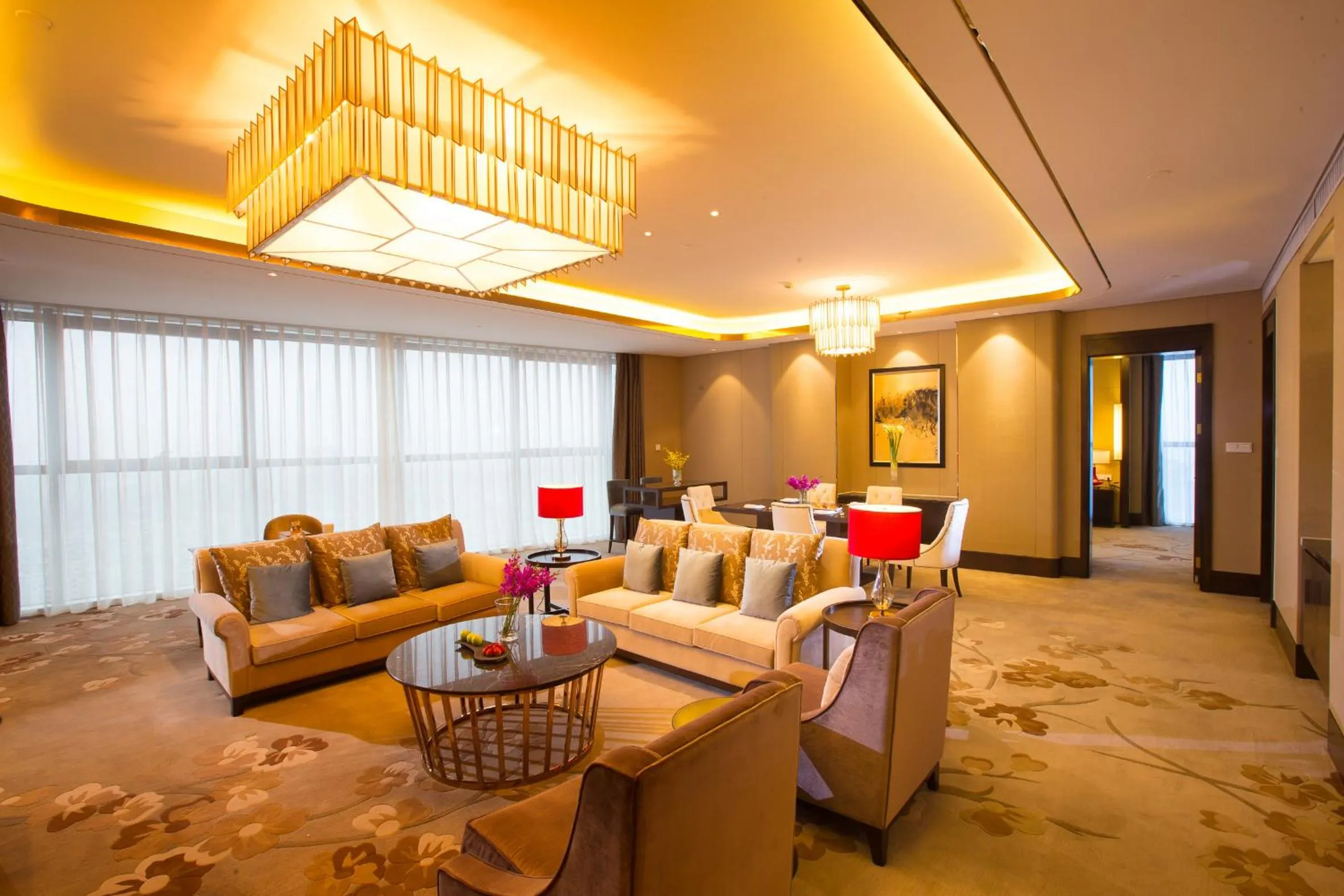 Living room in Yiwu Shangcheng Hotel