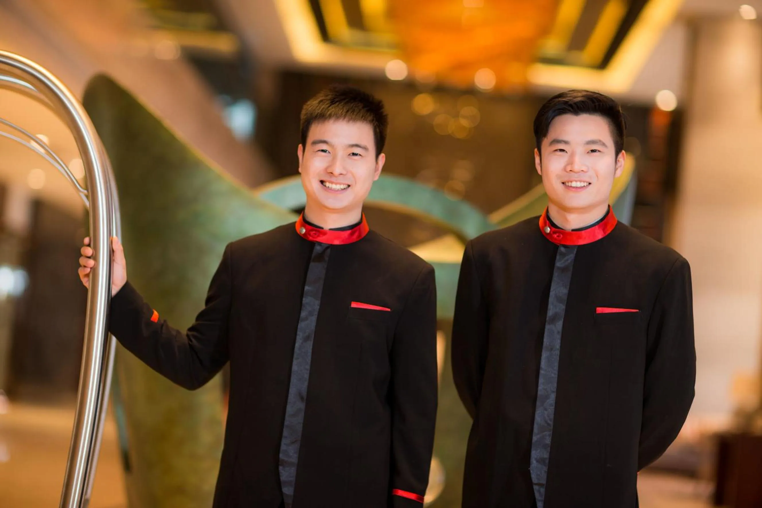 People in Yiwu Shangcheng Hotel