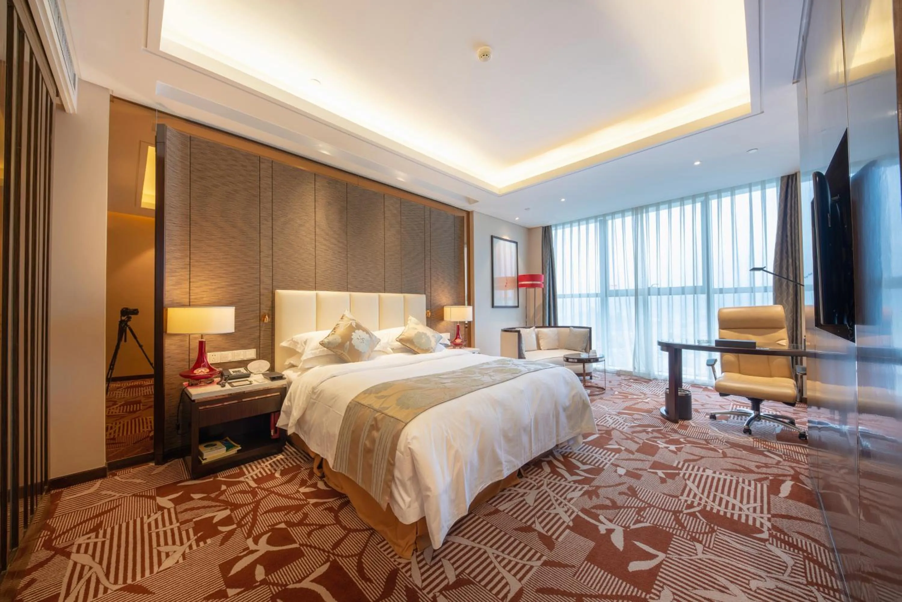 bunk bed, Bed in Yiwu Shangcheng Hotel