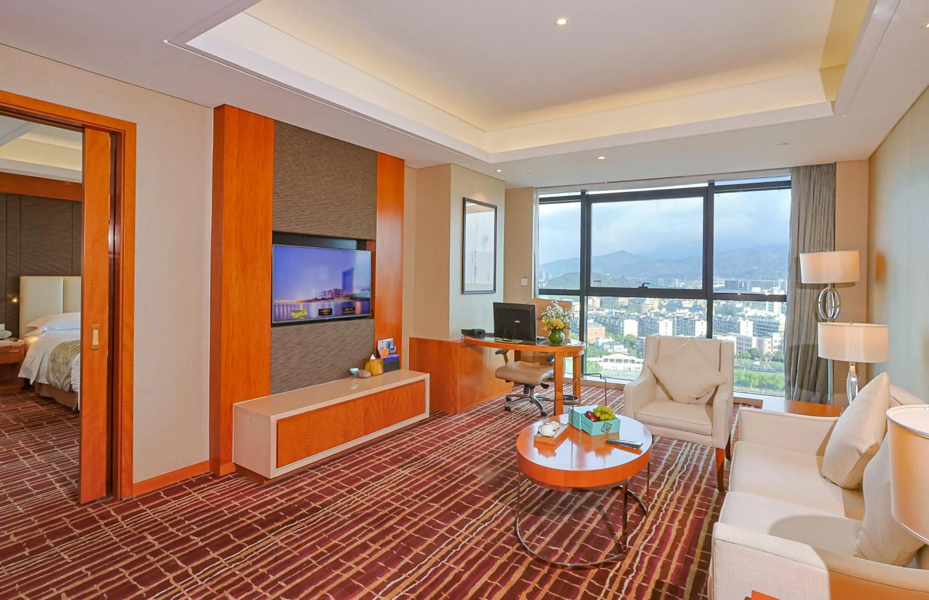 Living room in Yiwu Shangcheng Hotel