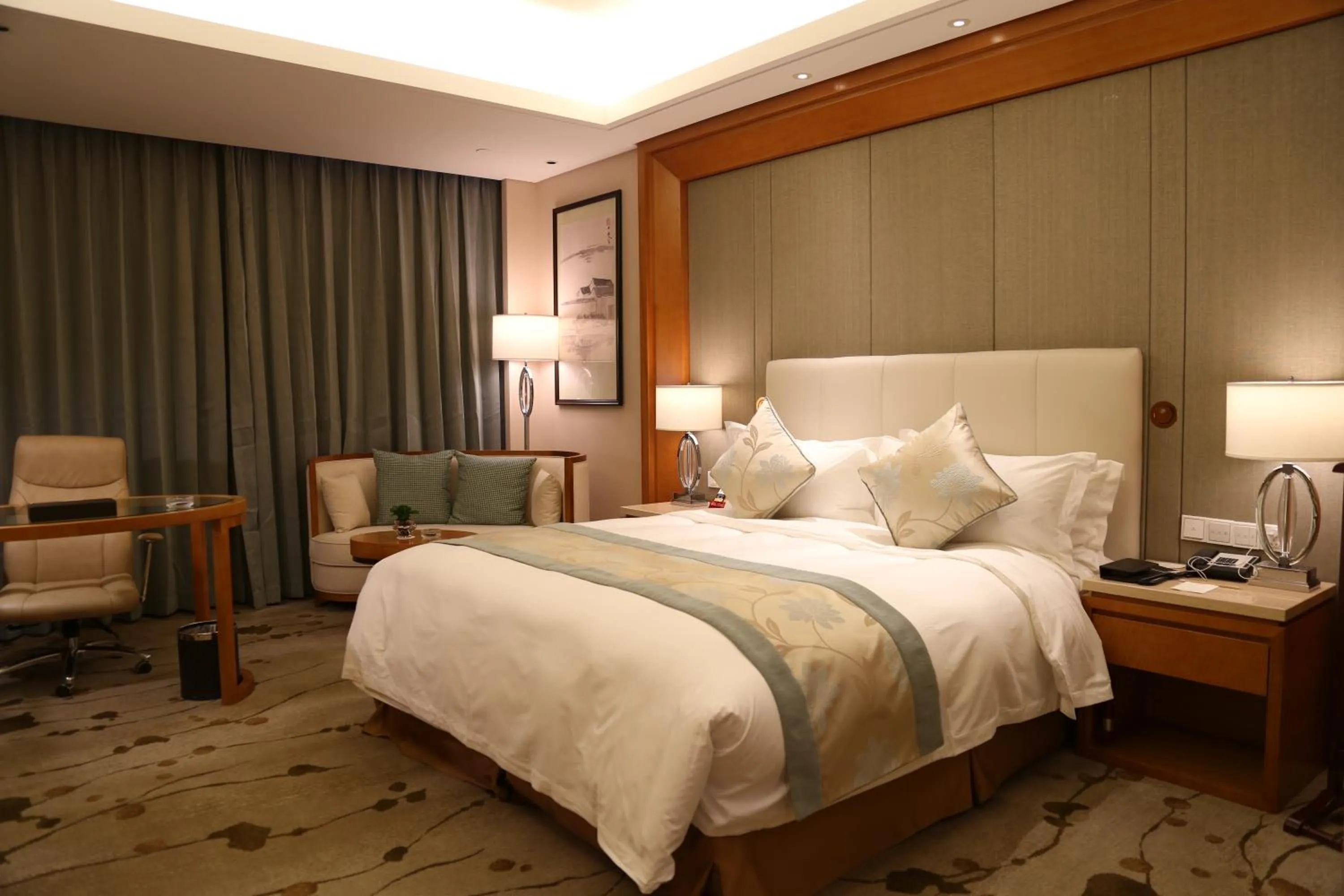 Bedroom, Bed in Yiwu Shangcheng Hotel