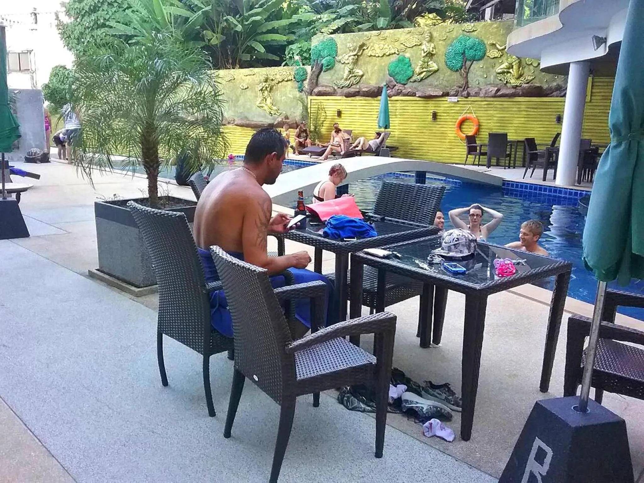 Swimming pool in Ocean View Treasure Residence
