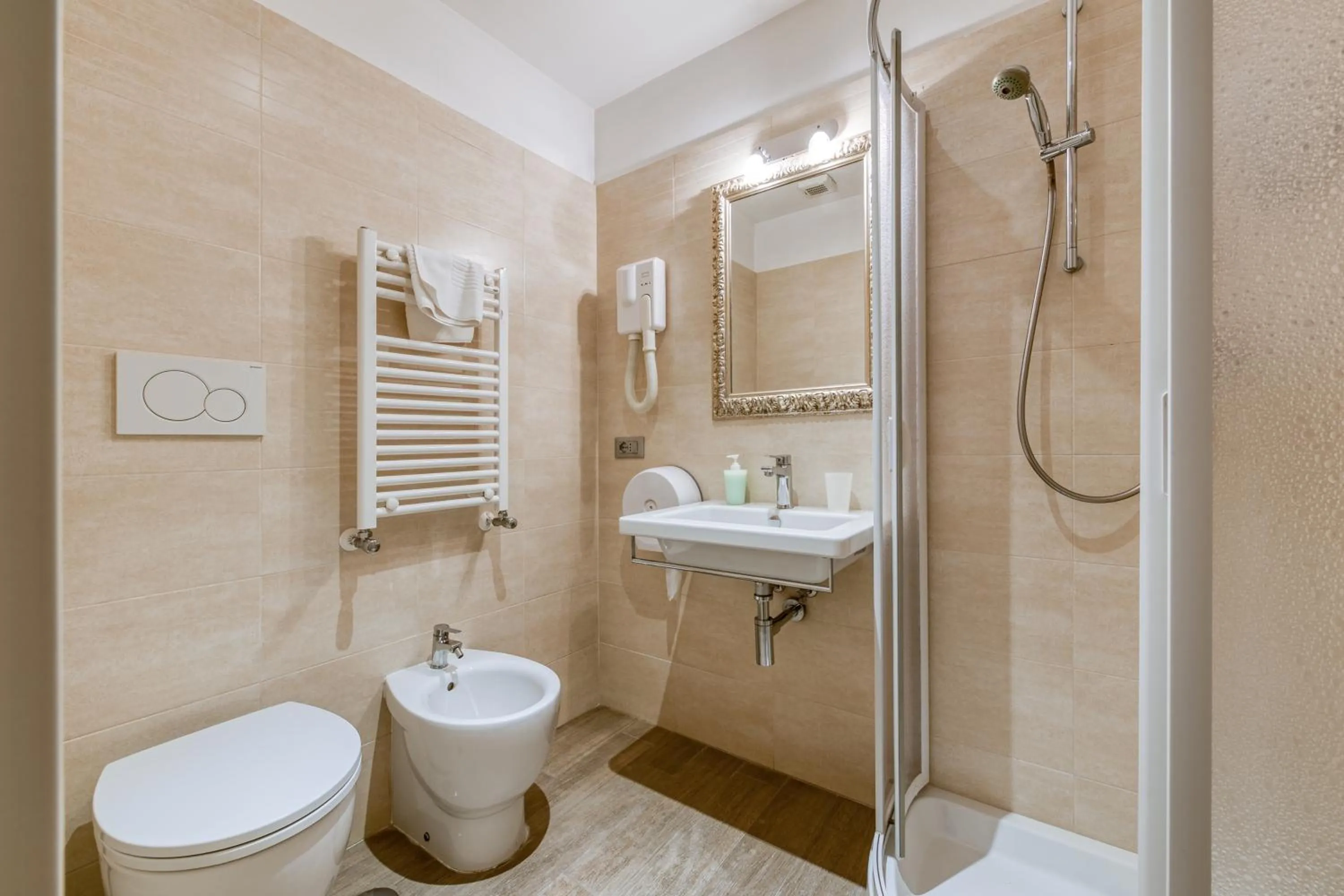 Bathroom in Catone Vatican Suites by Ghor