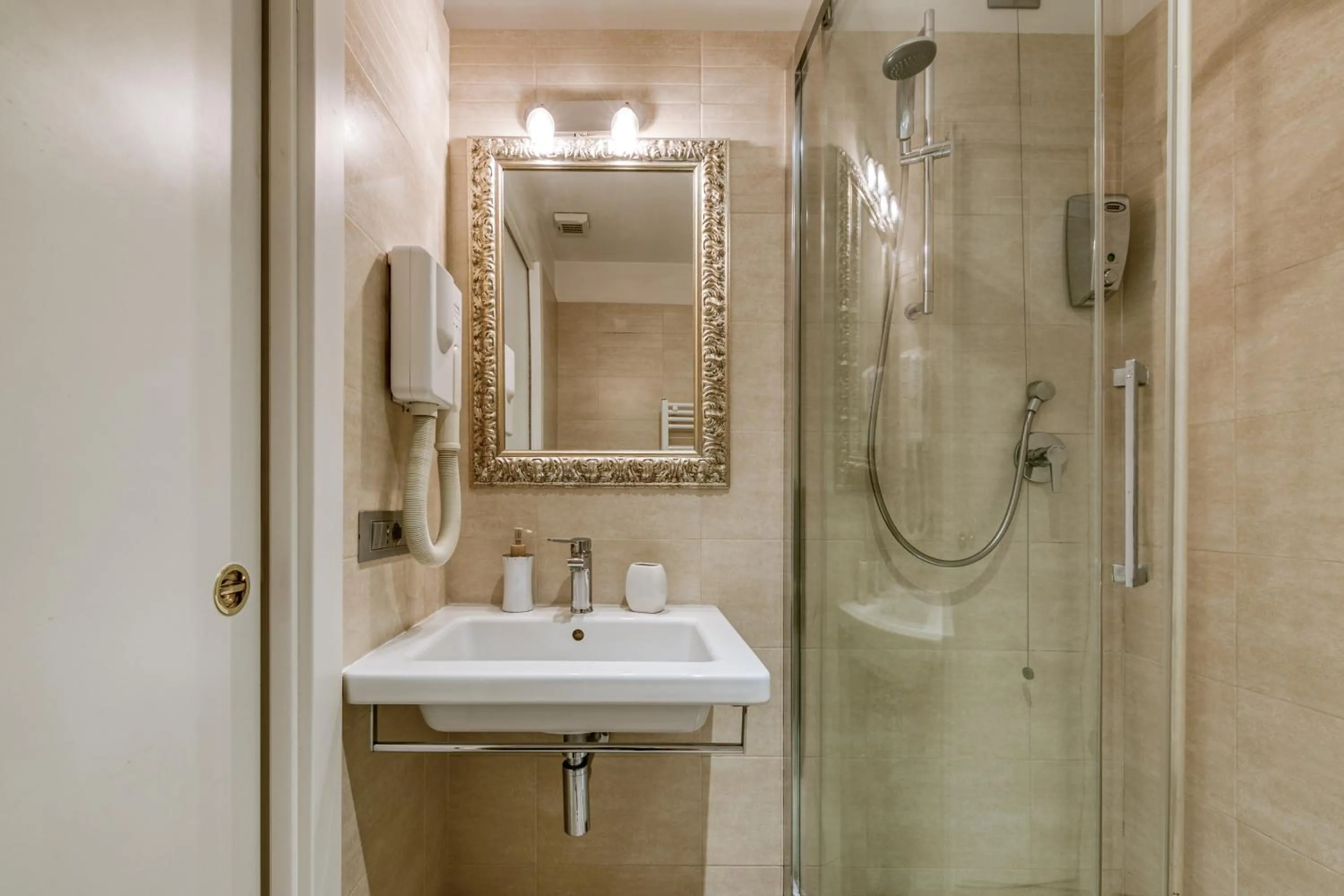 Bathroom in Catone Vatican Suites by Ghor