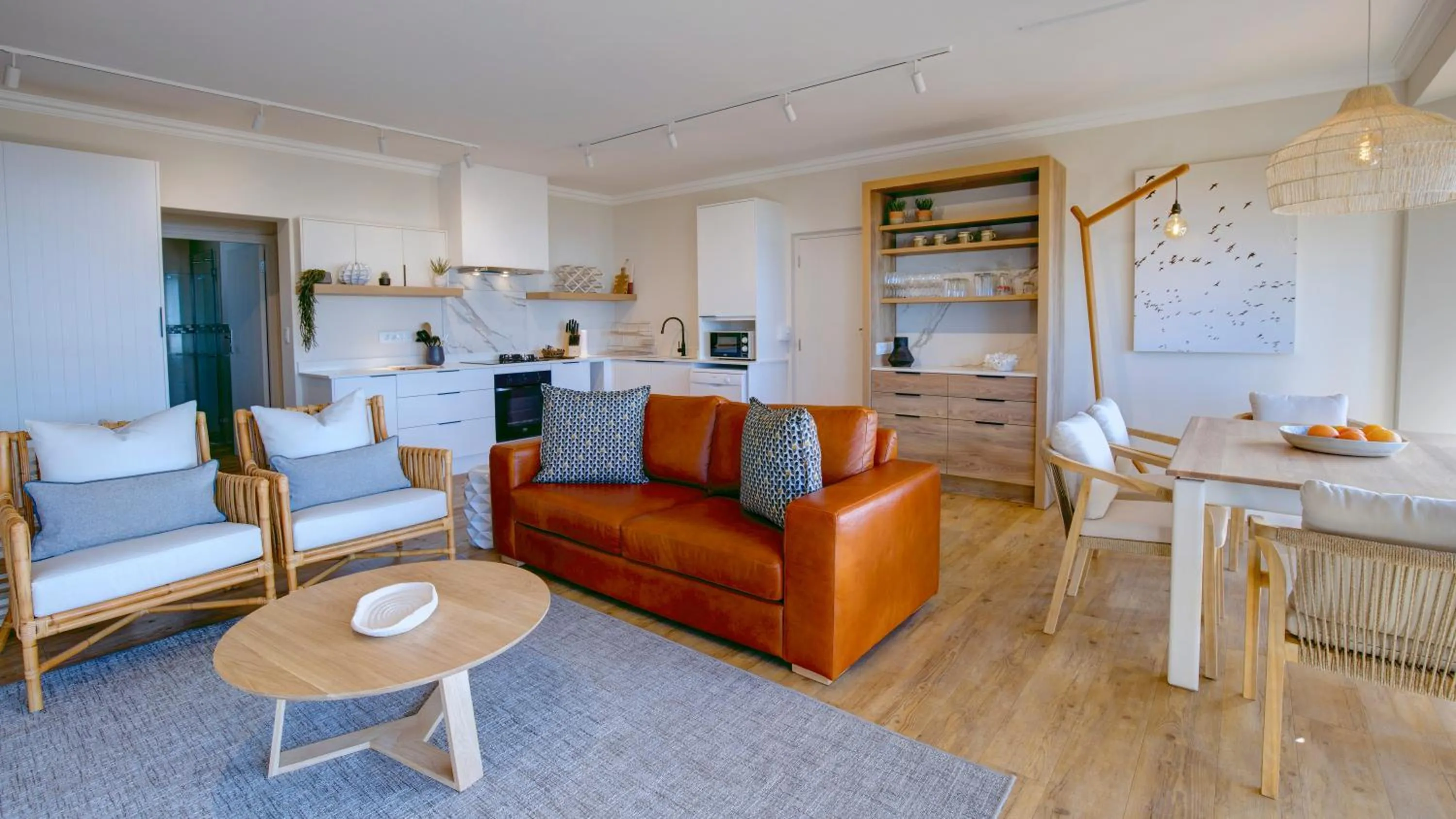 Kitchen or kitchenette in Oppiesee Selfcatering Apartments