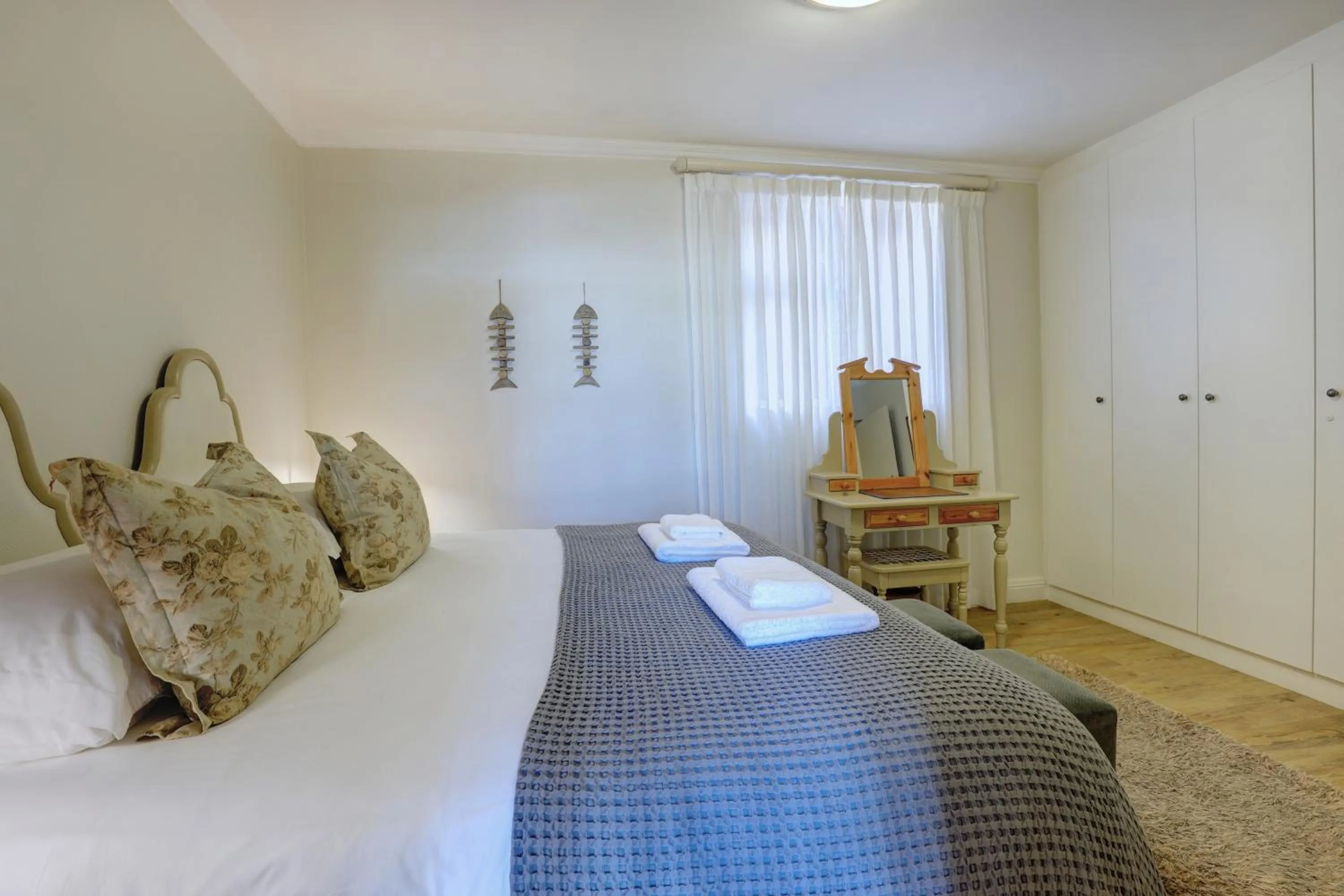 Bed in Oppiesee Selfcatering Apartments