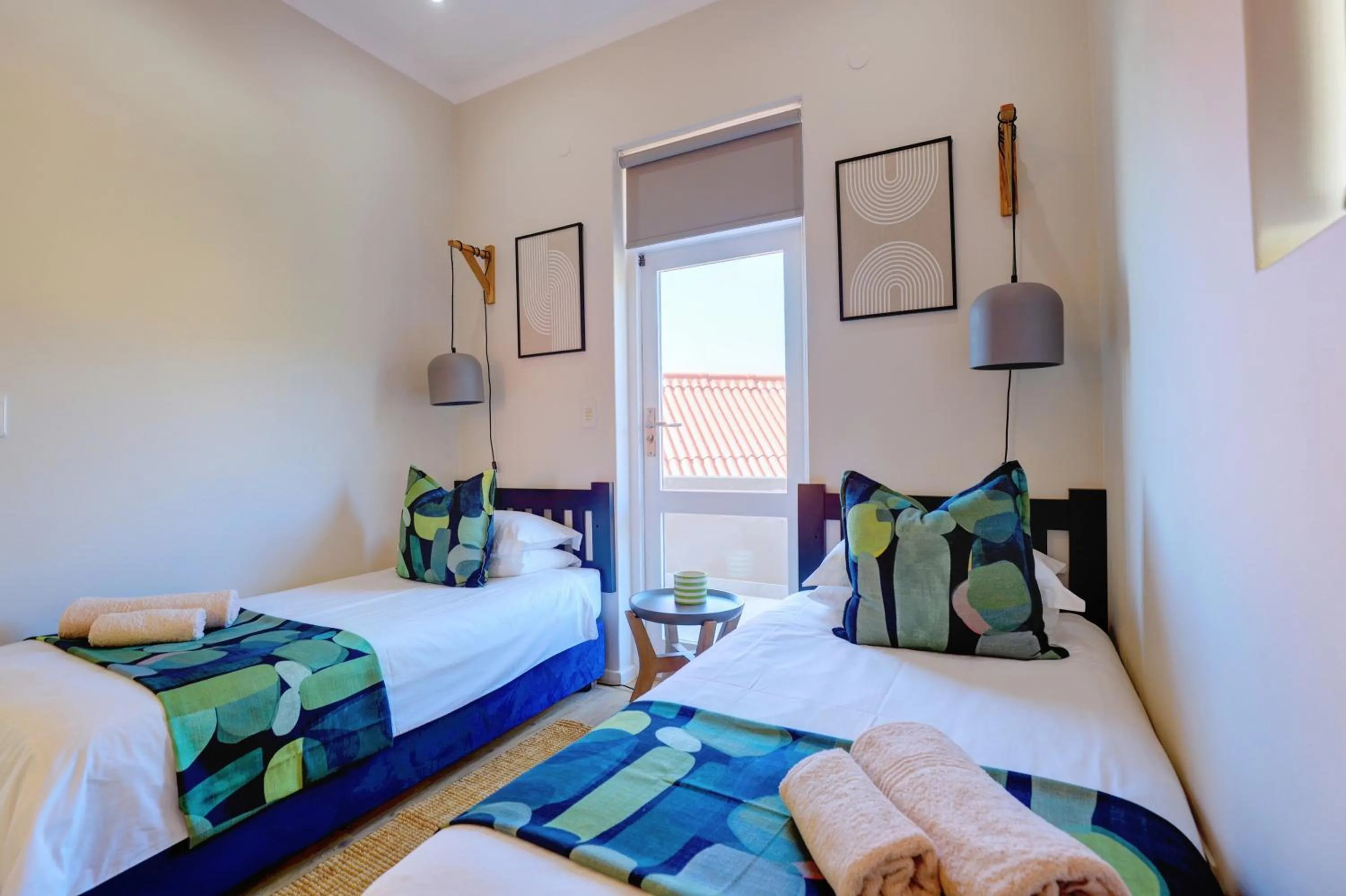 Bed in Oppiesee Selfcatering Apartments