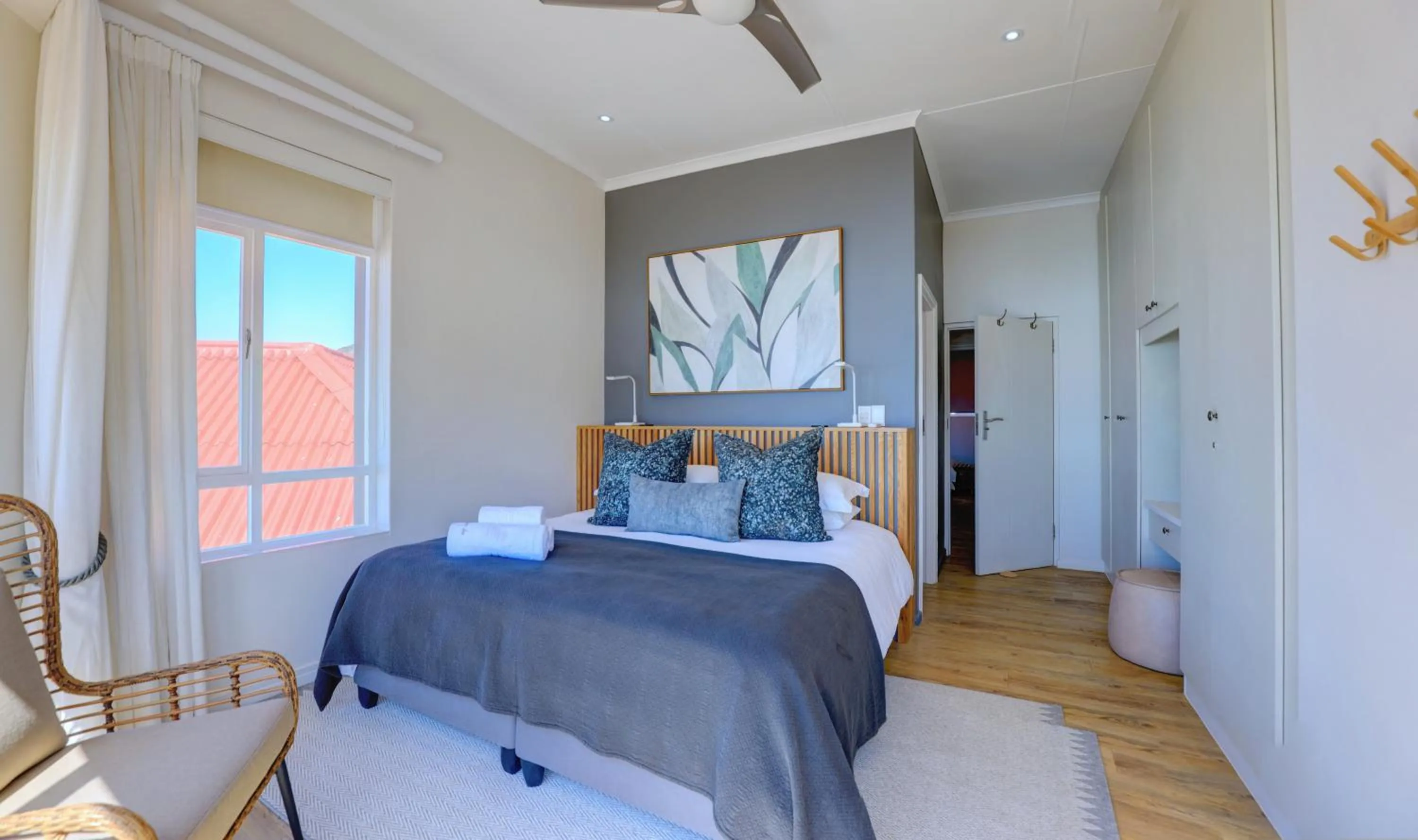 Bed in Oppiesee Selfcatering Apartments