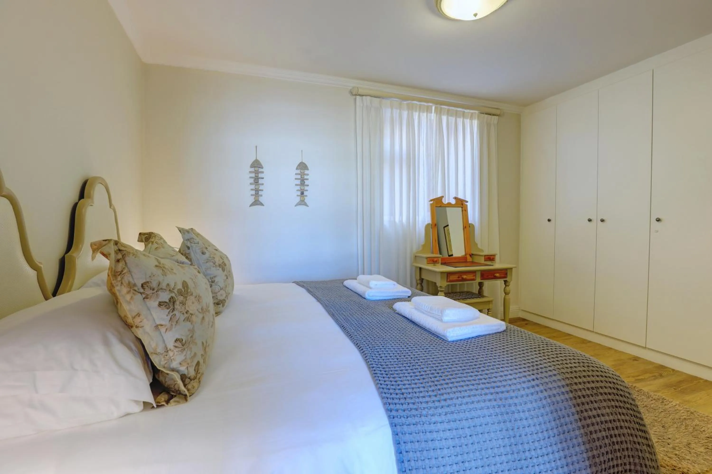 Bed in Oppiesee Selfcatering Apartments