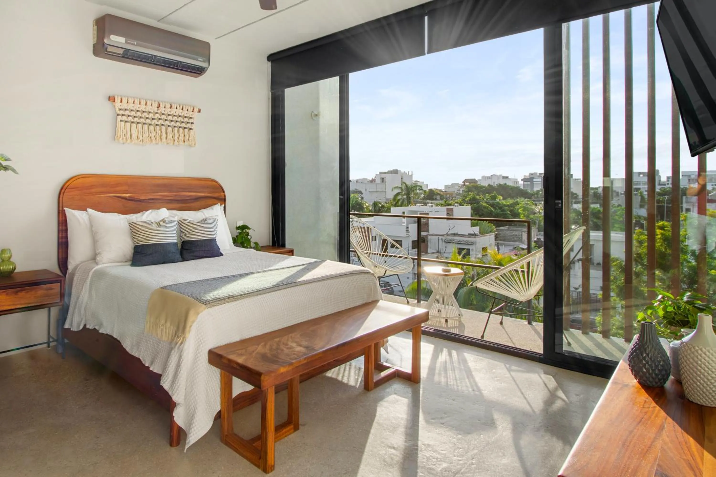 Bed in Ocean Boutique Condos