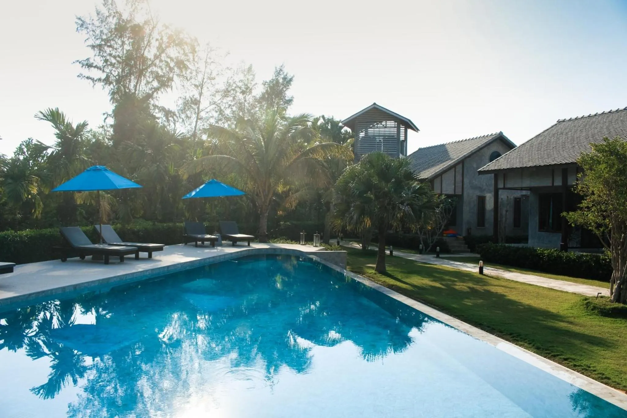 Swimming pool in Na Vela Village - Adults Only Hotel