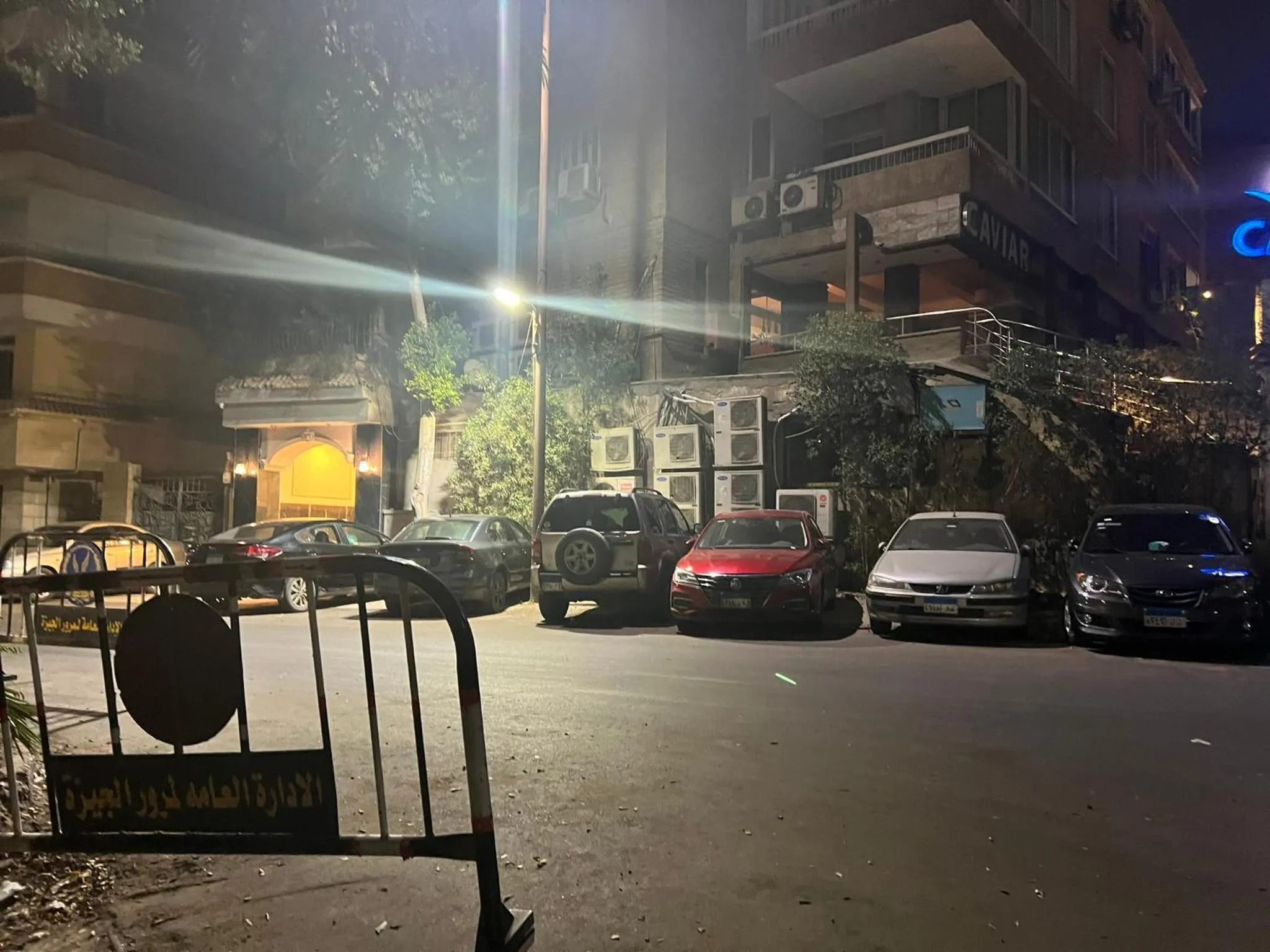 Parking in A pyramids view