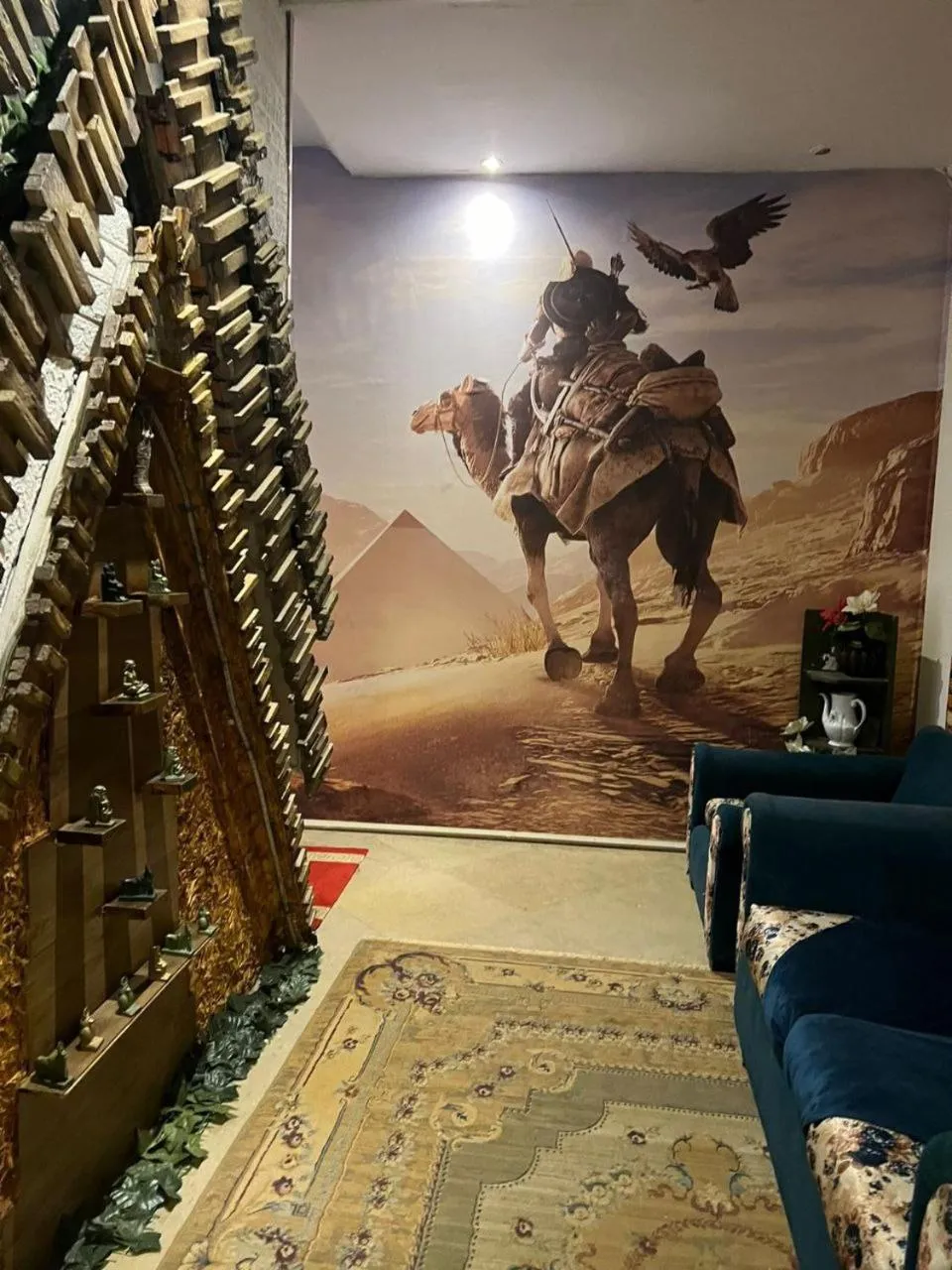 Living room in A pyramids view