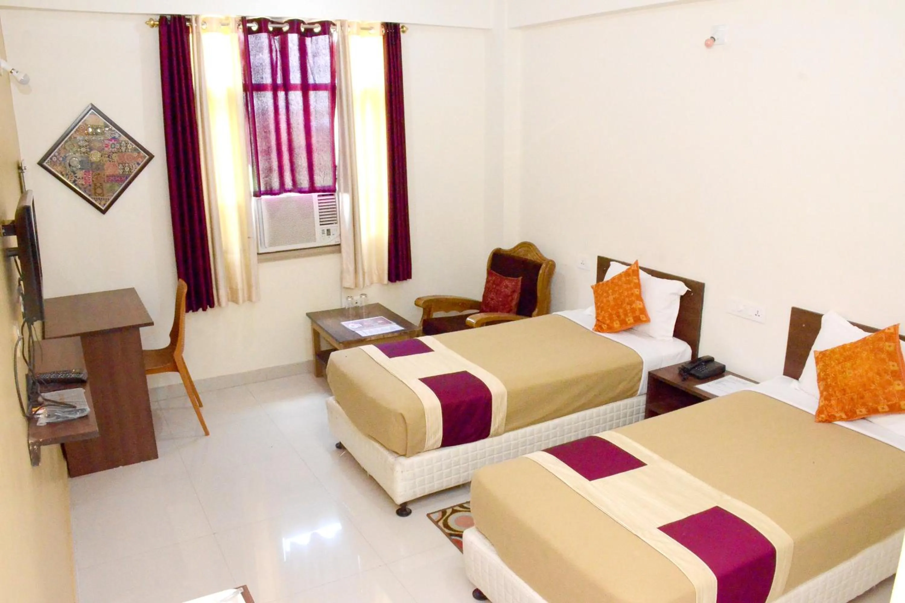 Bedroom in Hotel Bodh Vilas