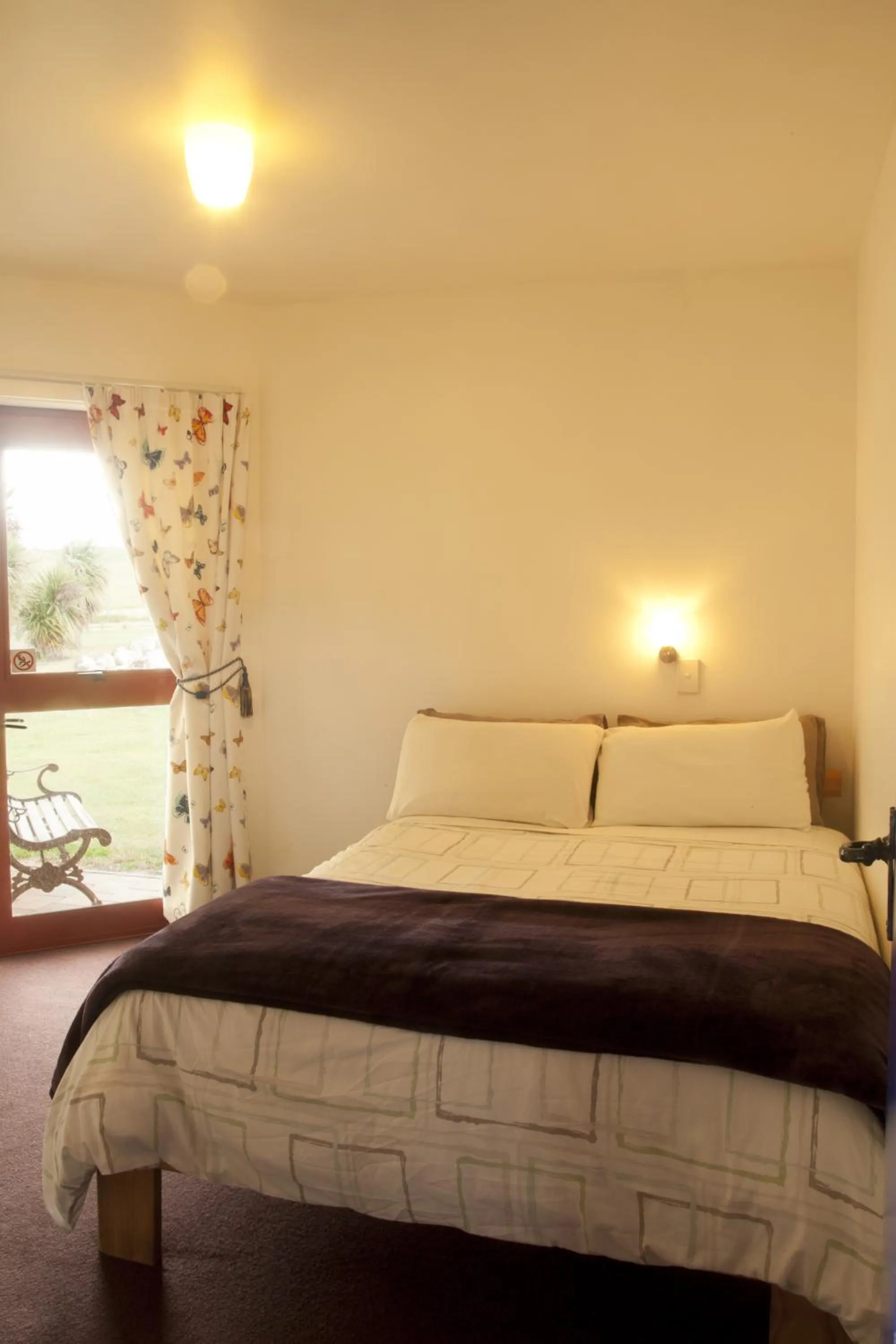 Bed in Old Bones Lodge