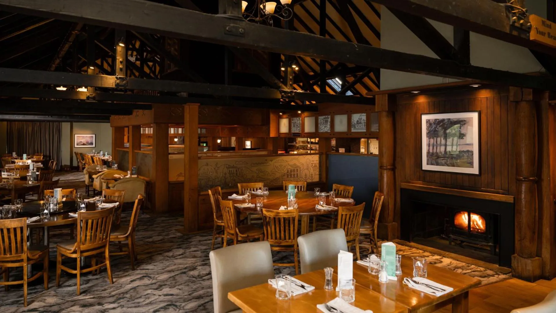 Restaurant/places to eat in The Culloden Estate and Spa