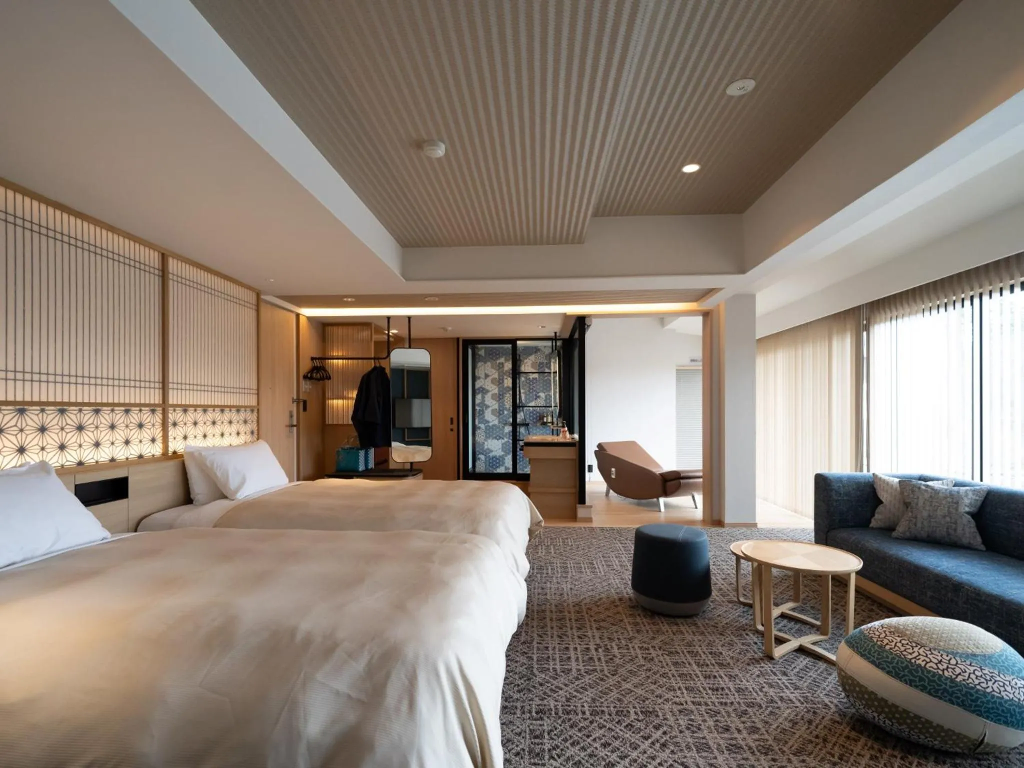 Photo of the whole room in Gensen Ichinoyu