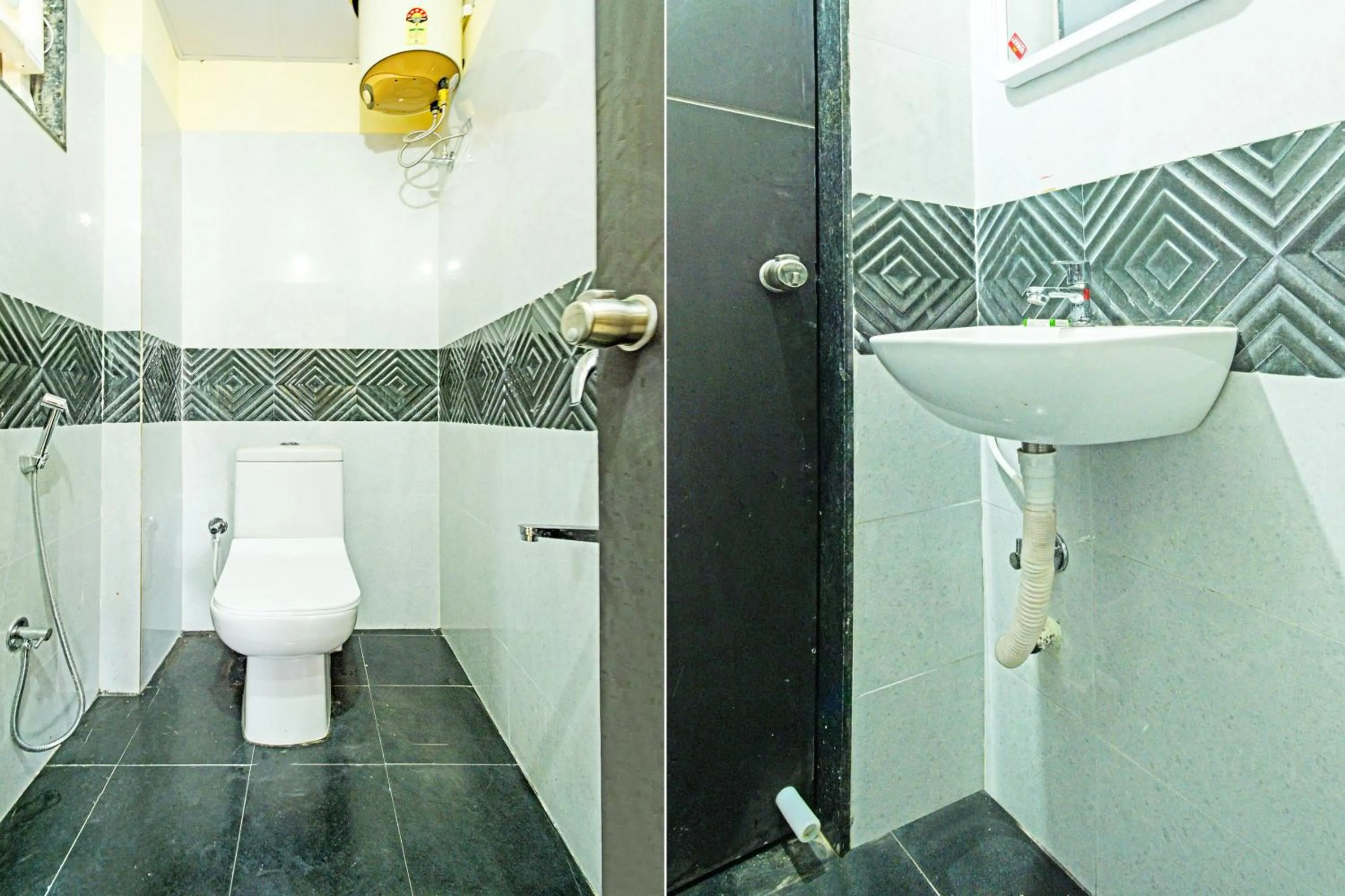 Bathroom in Hotel O Vaishnavi Grand