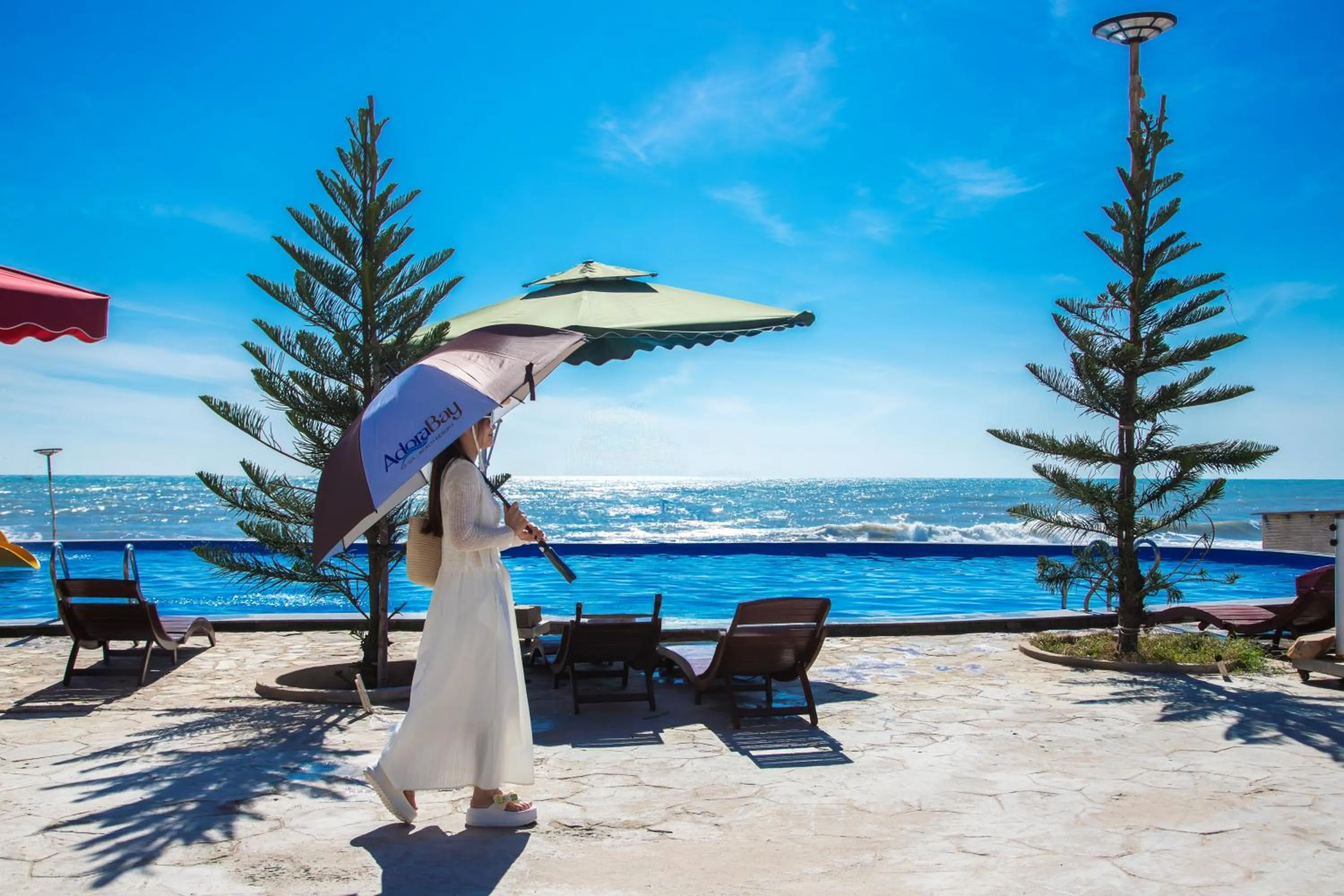Swimming pool in Adora Bay Ke Ga Beach Resort
