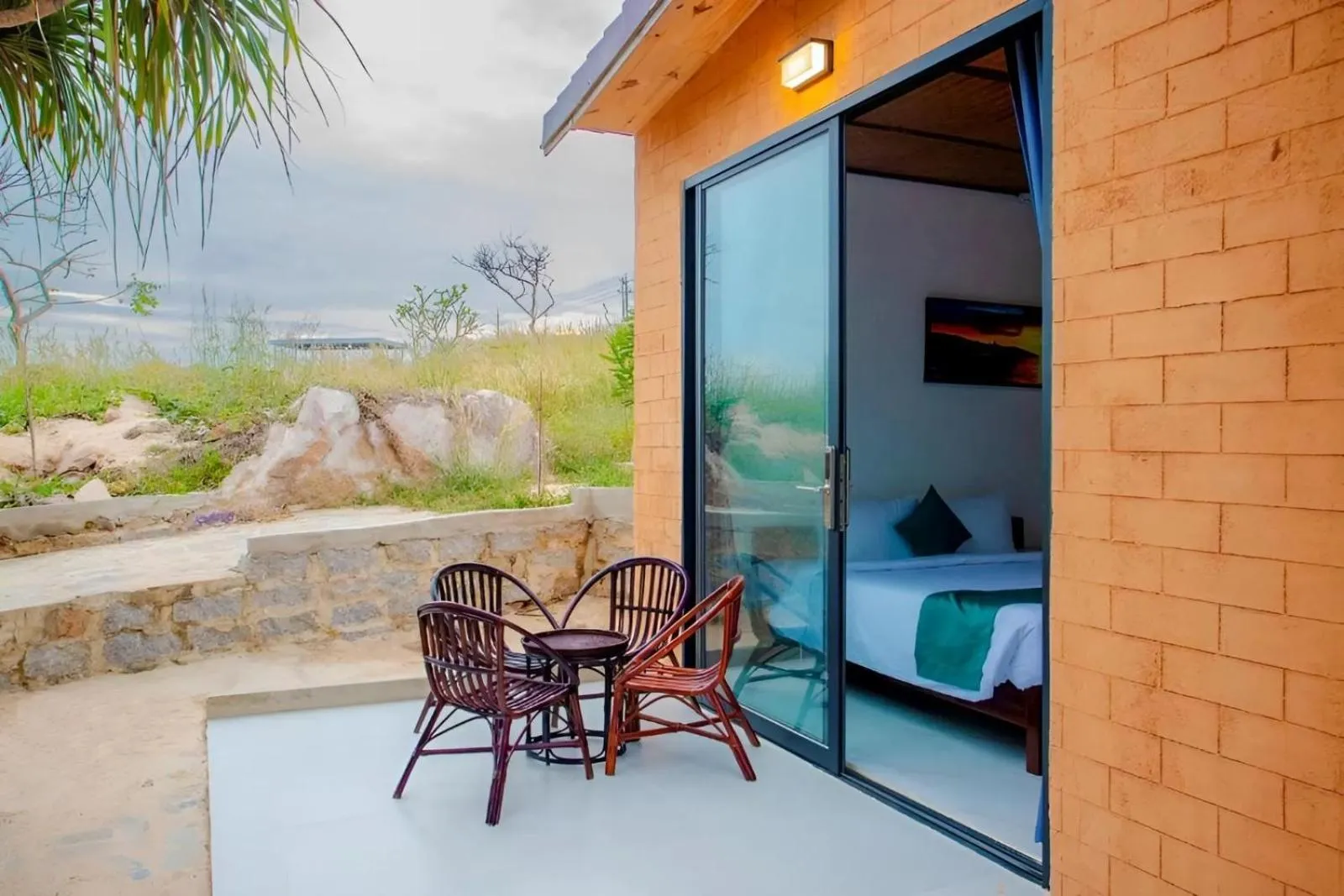 Balcony/Terrace in Adora Bay Ke Ga Beach Resort