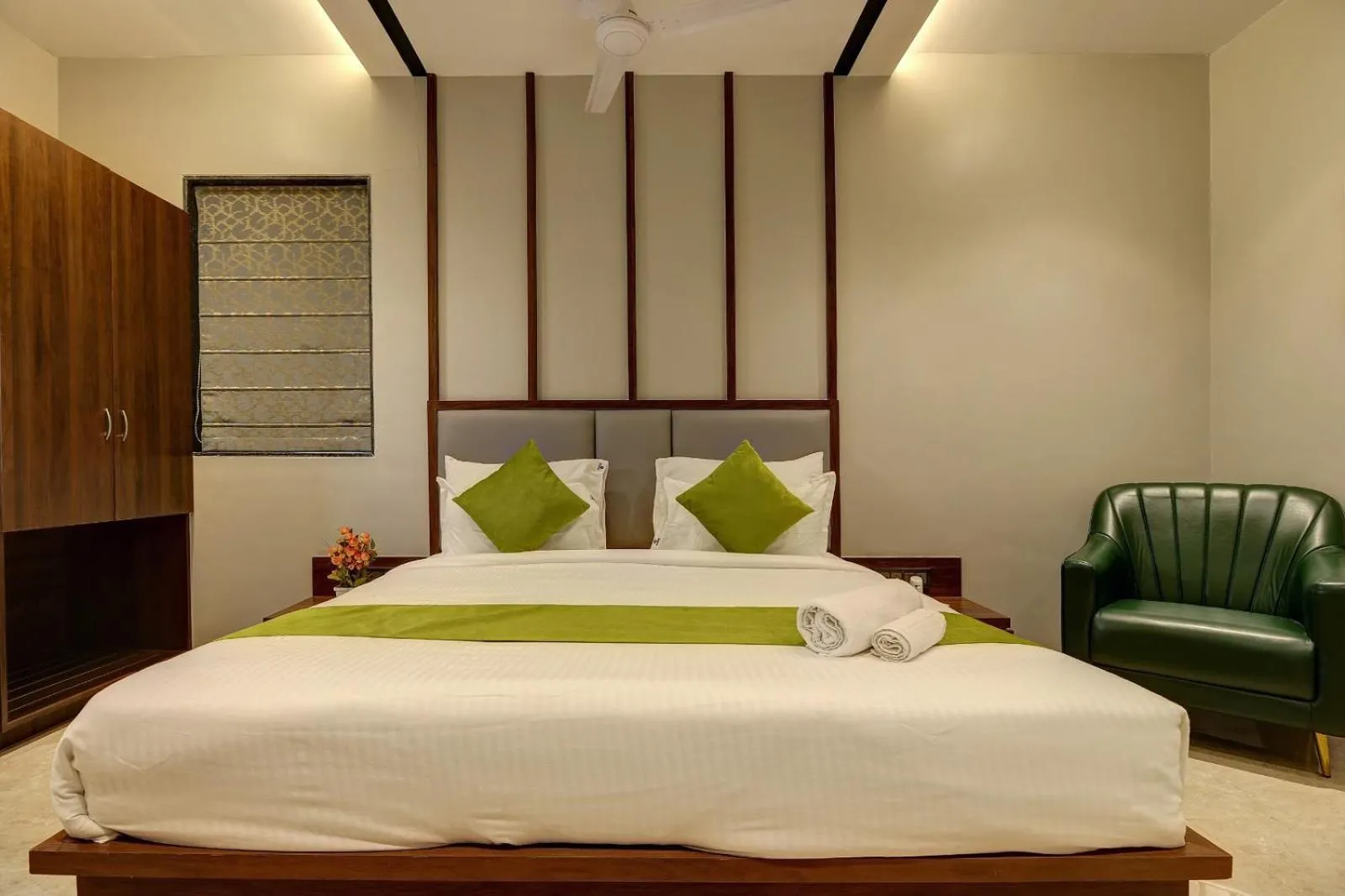 Bed in Magnus Fortune House Business Hotel , Magarpatta