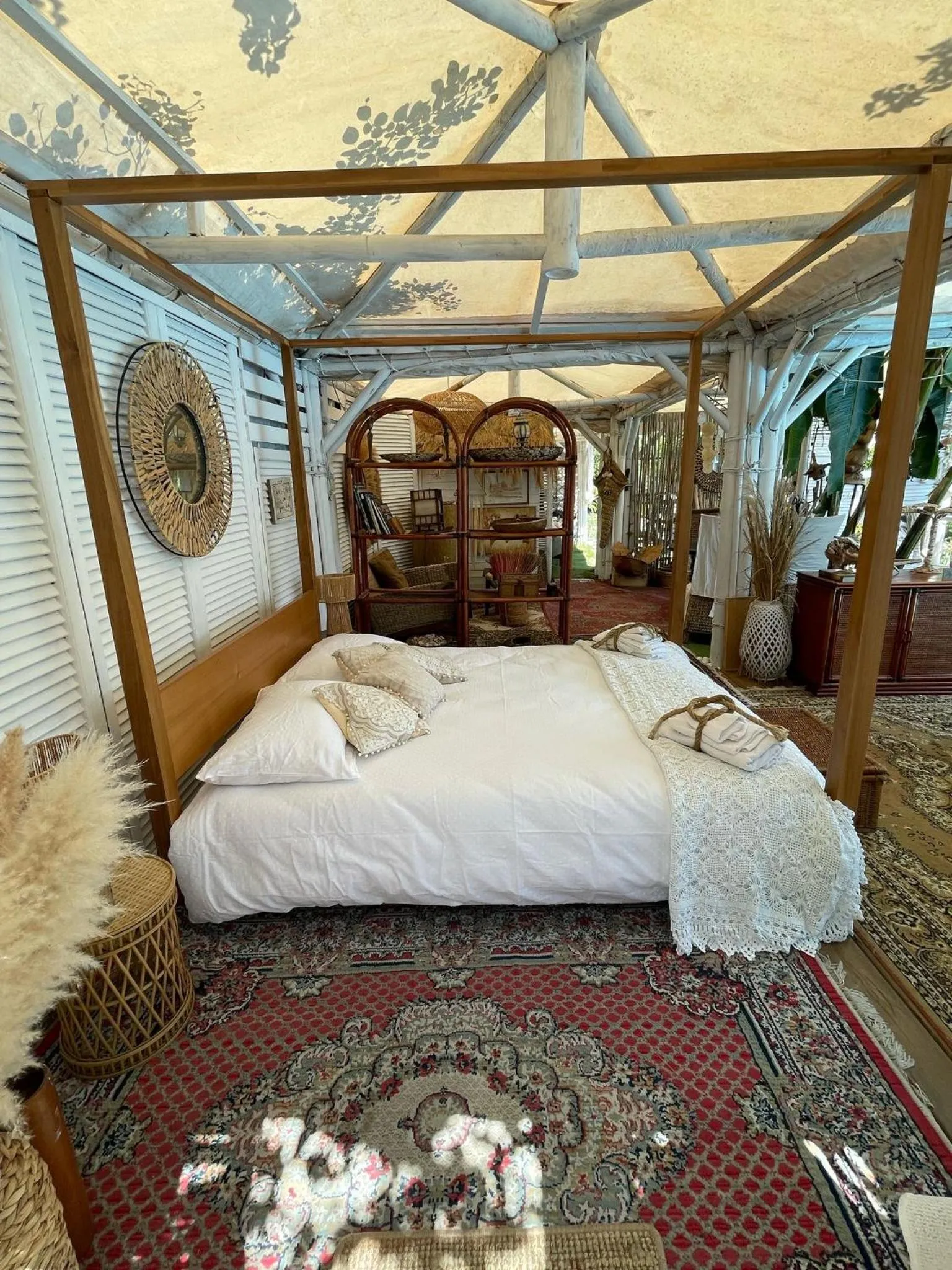 Bed in Villa Tropical