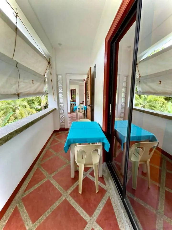 Patio in Moonlight Breeze Inn Boracay