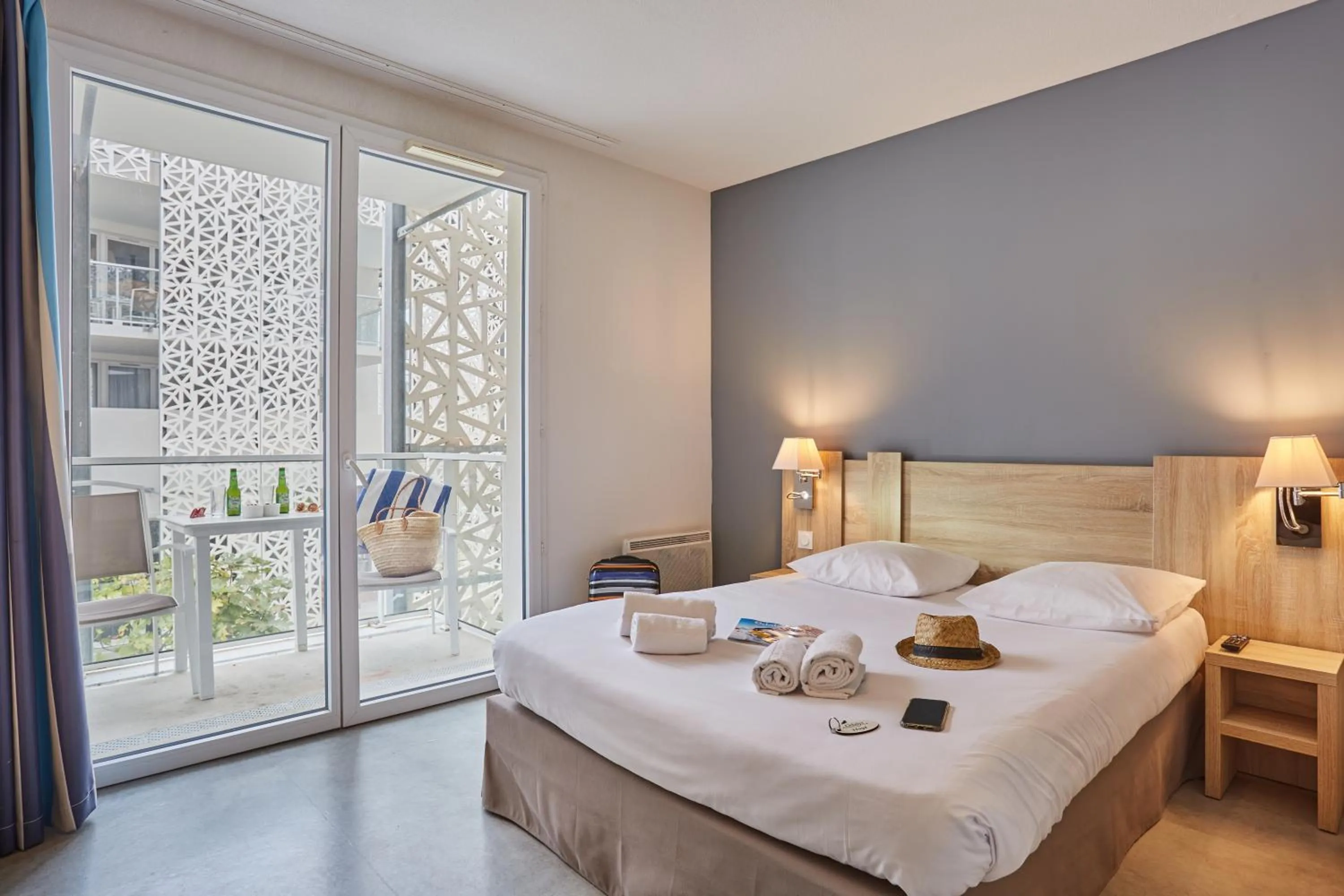 Bedroom, Bed in Résidence Odalys Nakâra