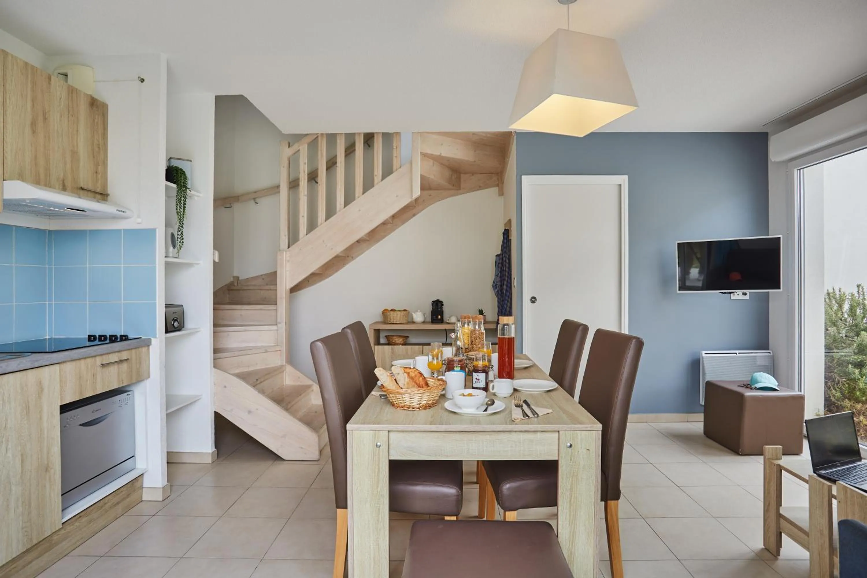 Dining area in Résidence Odalys Nakâra