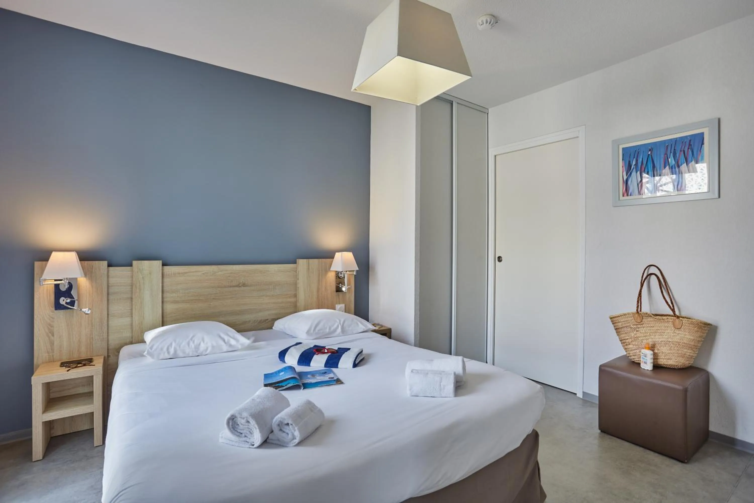 Bedroom, Bed in Résidence Odalys Nakâra