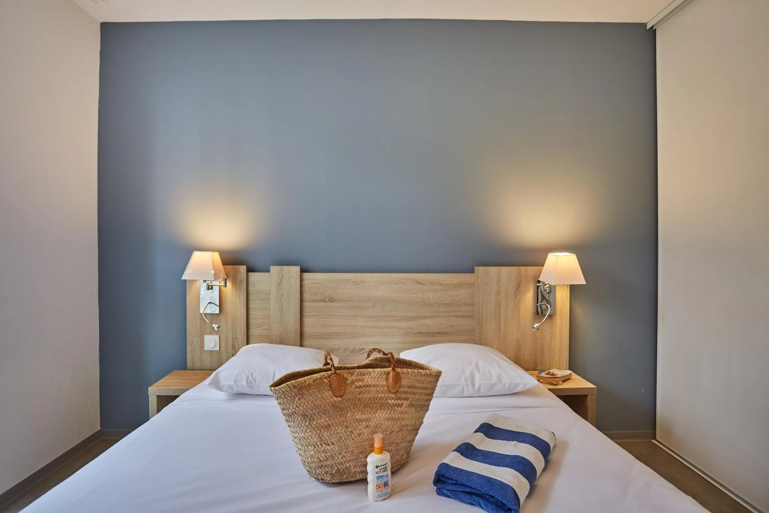 Bedroom, Bed in Résidence Odalys Nakâra