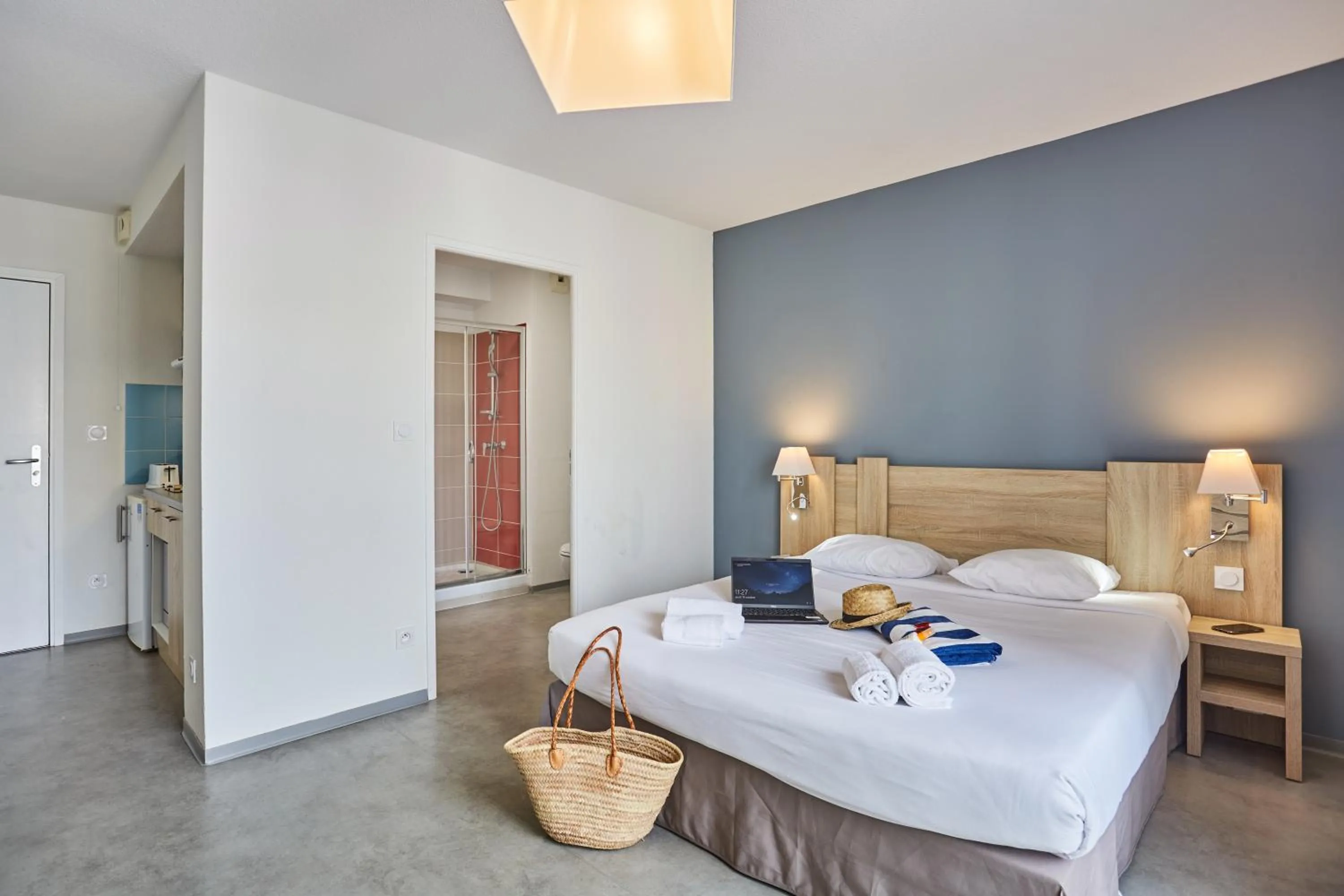 Bedroom, Bed in Résidence Odalys Nakâra