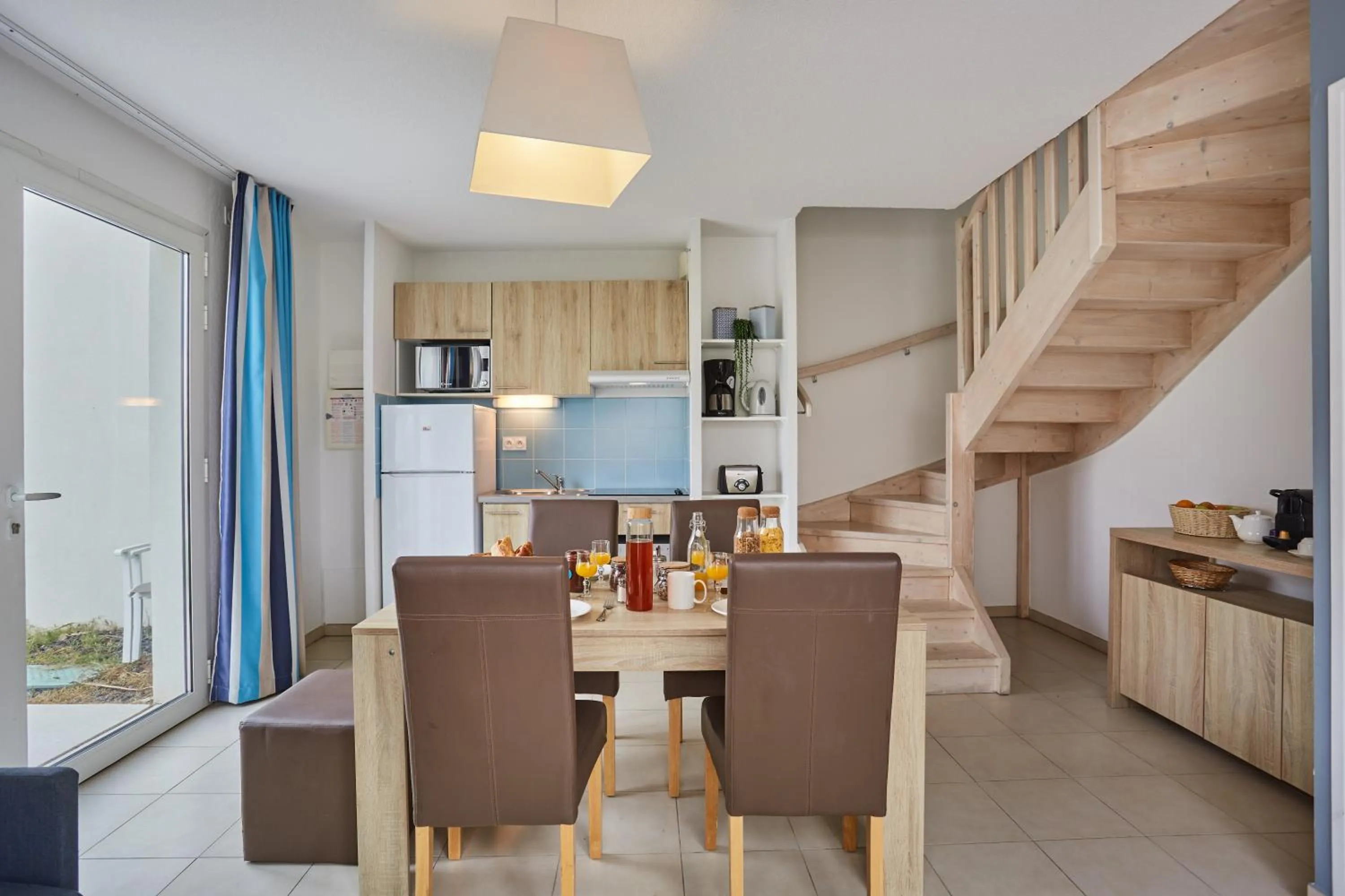 Dining area in Résidence Odalys Nakâra