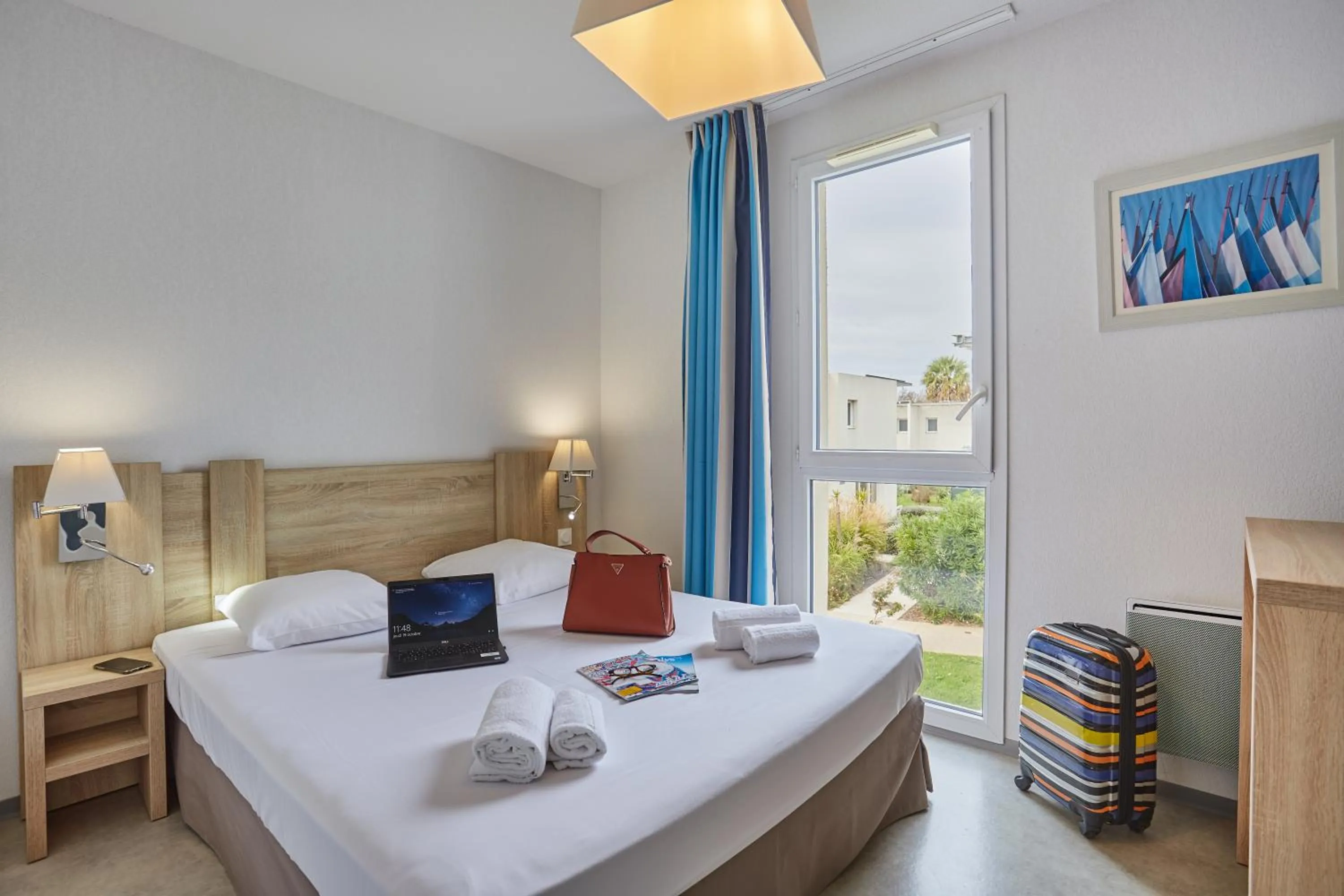 Bedroom, Bed in Résidence Odalys Nakâra