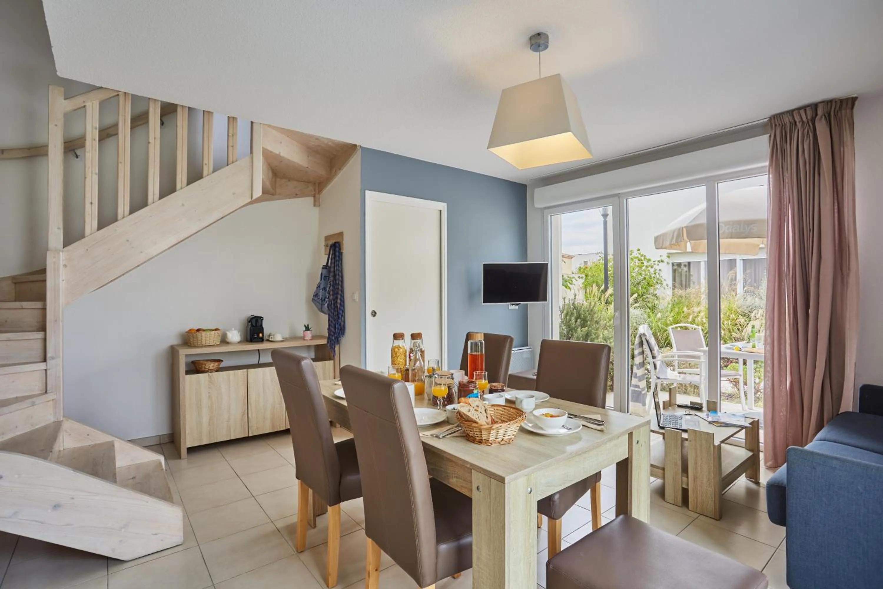 Dining area in Résidence Odalys Nakâra