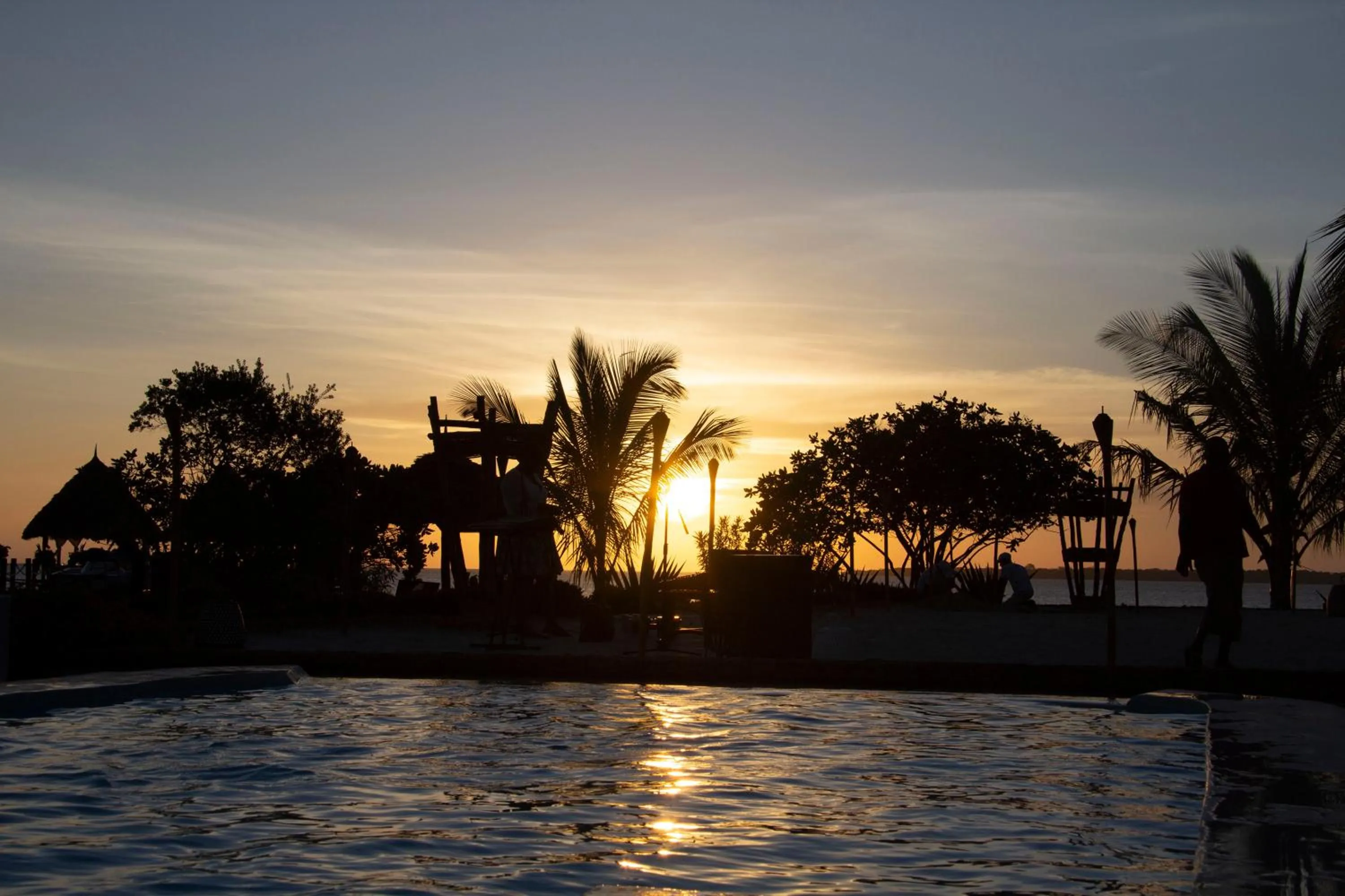Pool view in Fruit & Spice Wellness Resort Zanzibar