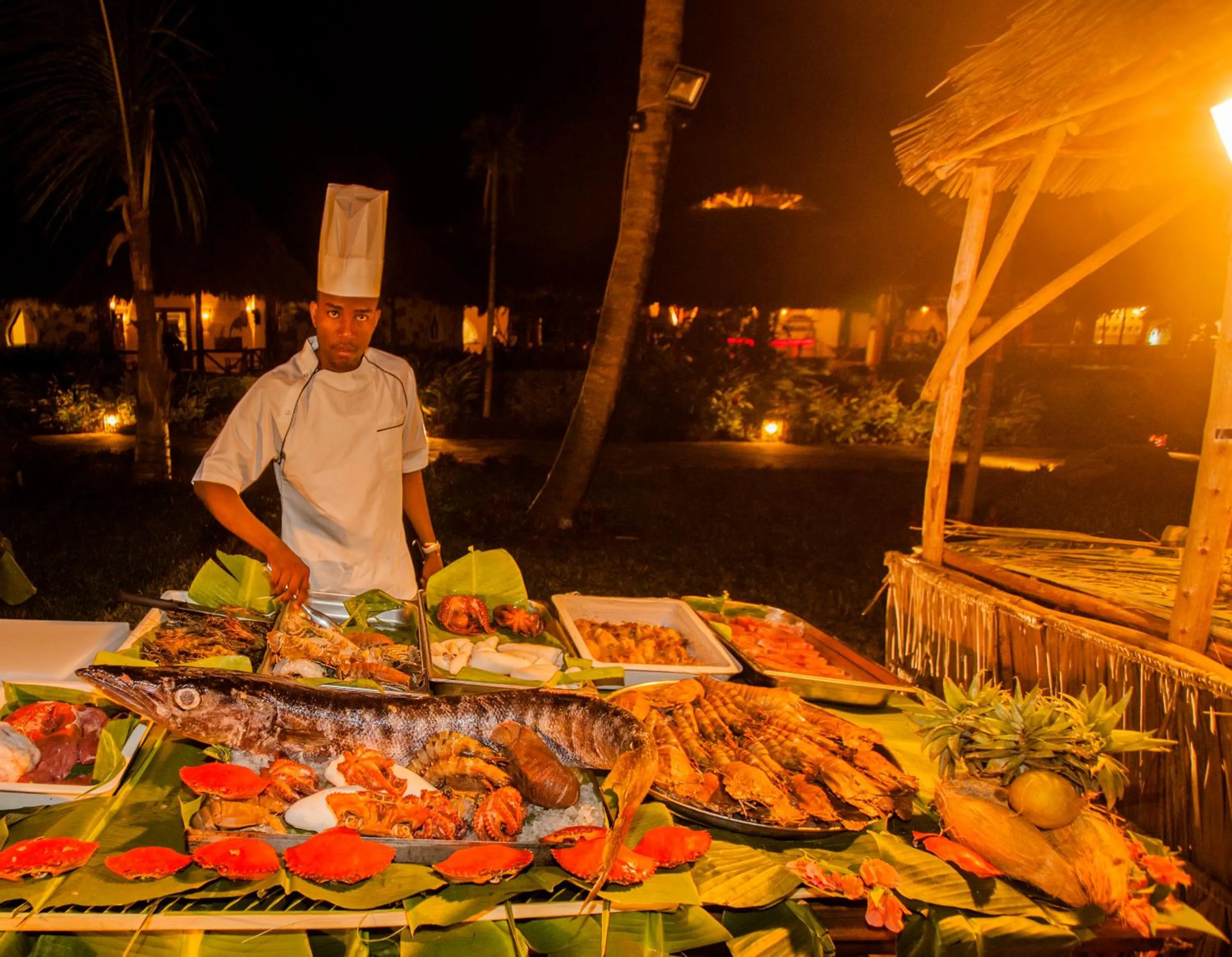 Food close-up in Fruit & Spice Wellness Resort Zanzibar