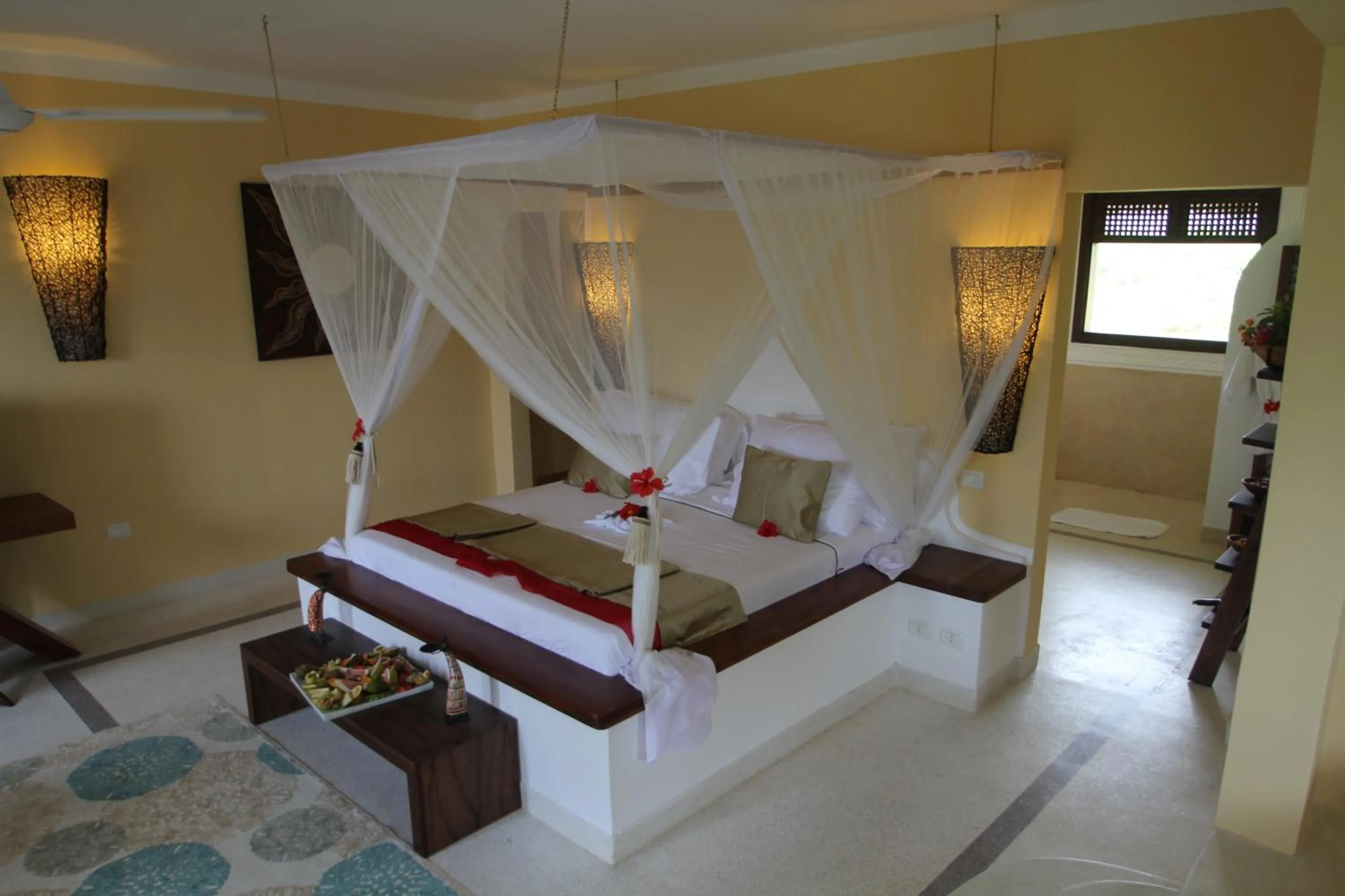 Photo of the whole room, Bed in Fruit & Spice Wellness Resort Zanzibar