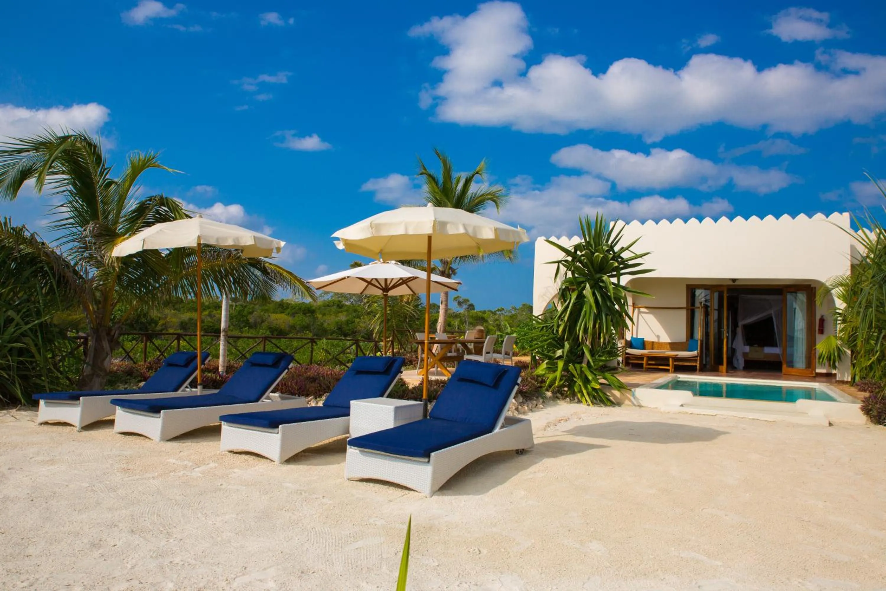 Patio in Fruit & Spice Wellness Resort Zanzibar