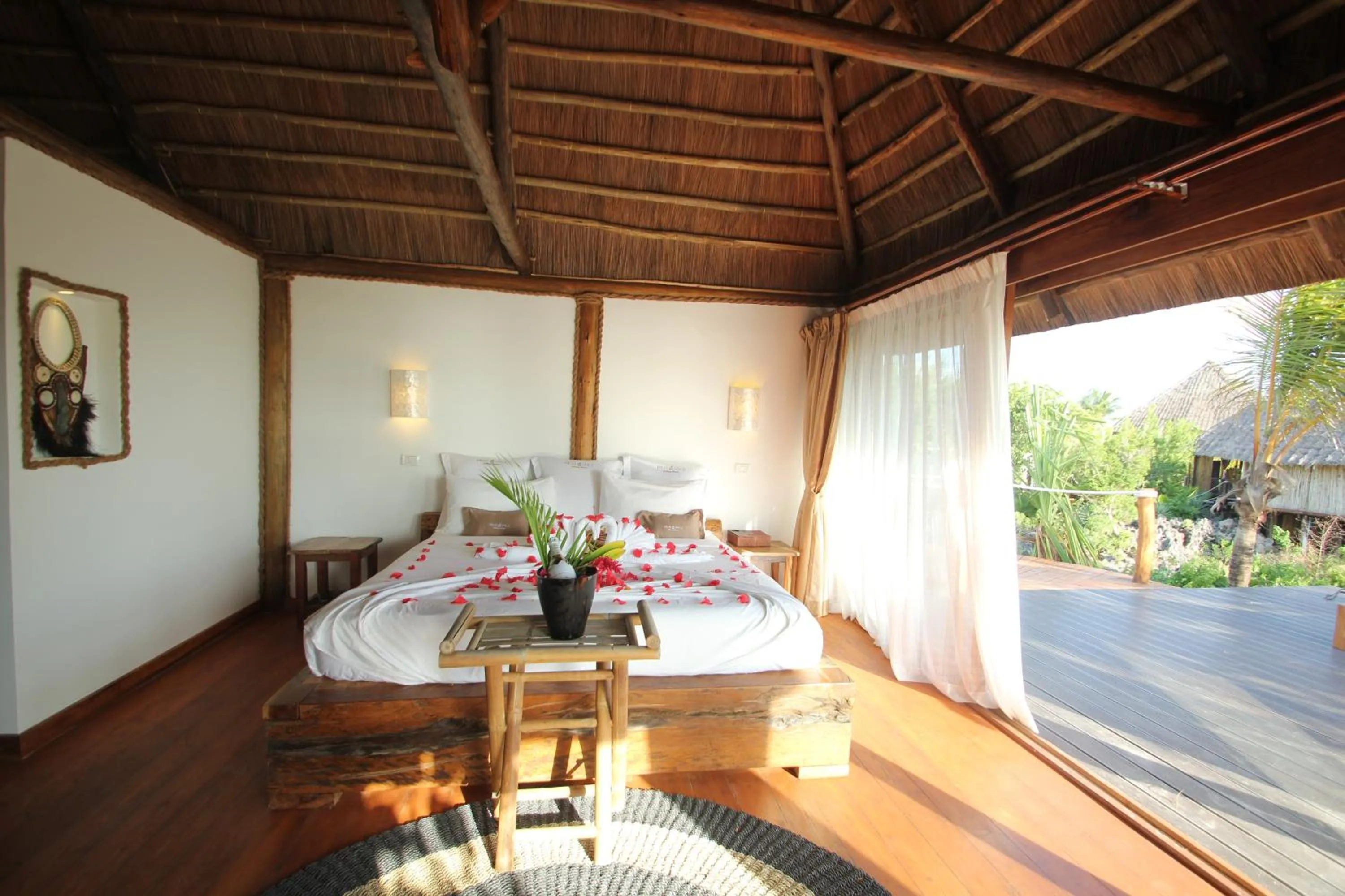 Bed in Fruit & Spice Wellness Resort Zanzibar