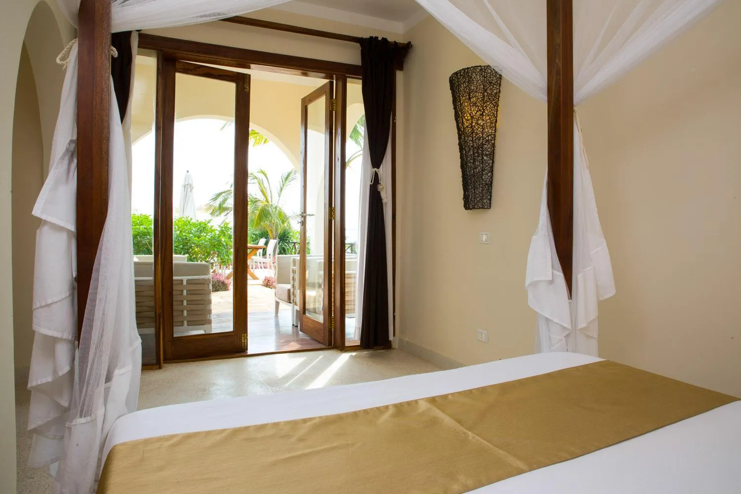 Photo of the whole room, Bed in Fruit & Spice Wellness Resort Zanzibar