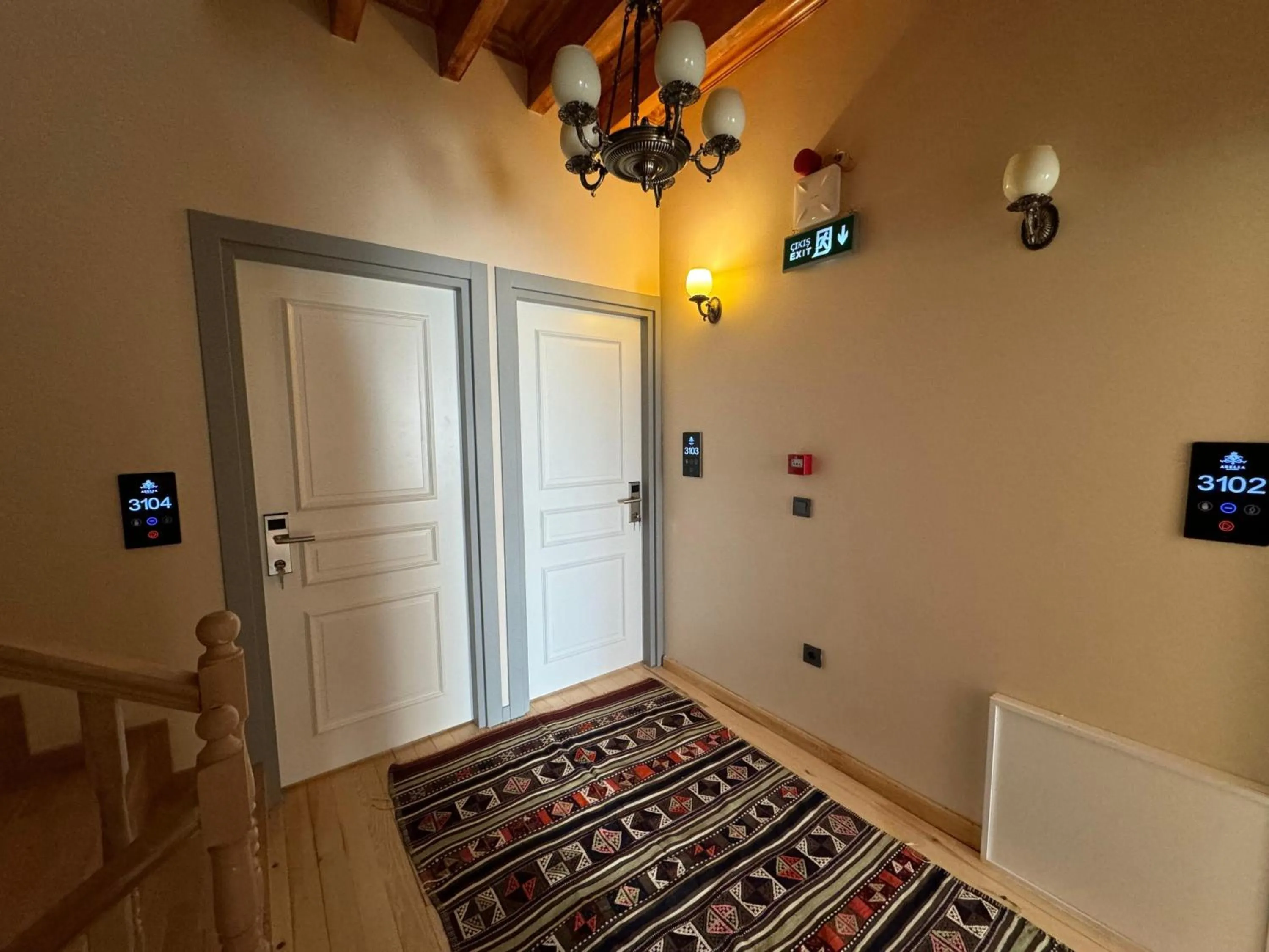 Decorative detail in Abelia Mansion Hotel