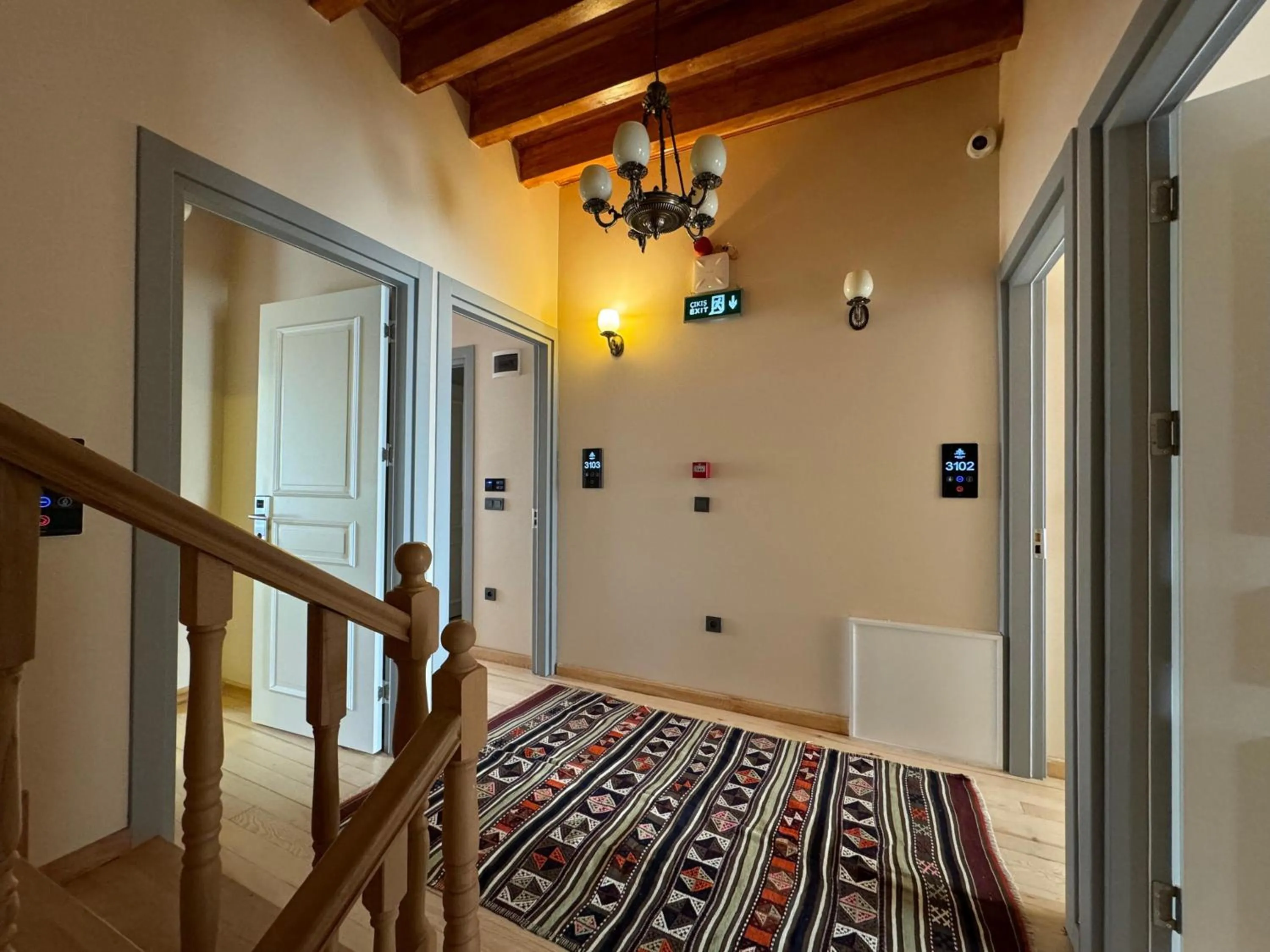 Decorative detail in Abelia Mansion Hotel