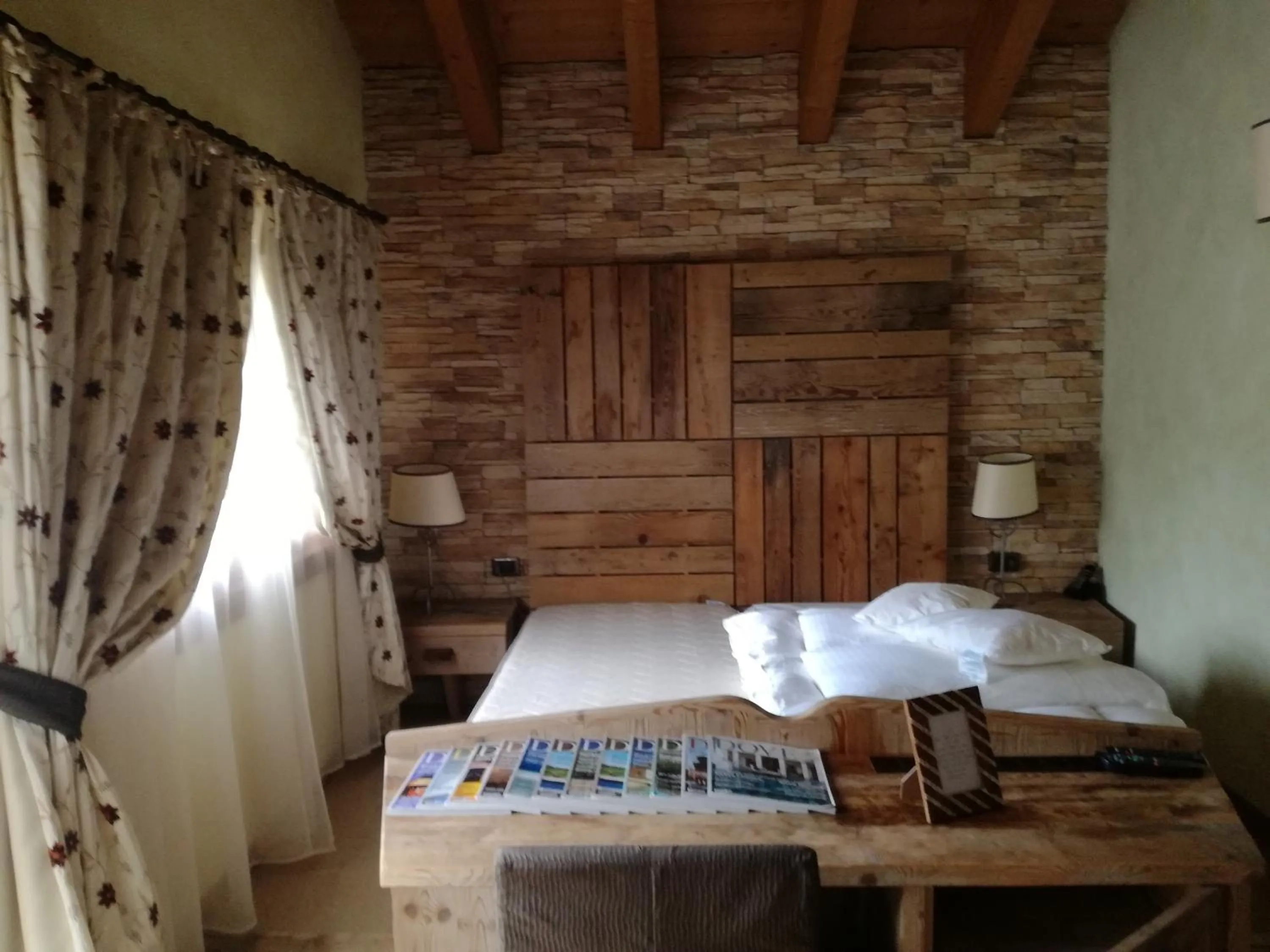 Bed in Hotel Bait de Angial