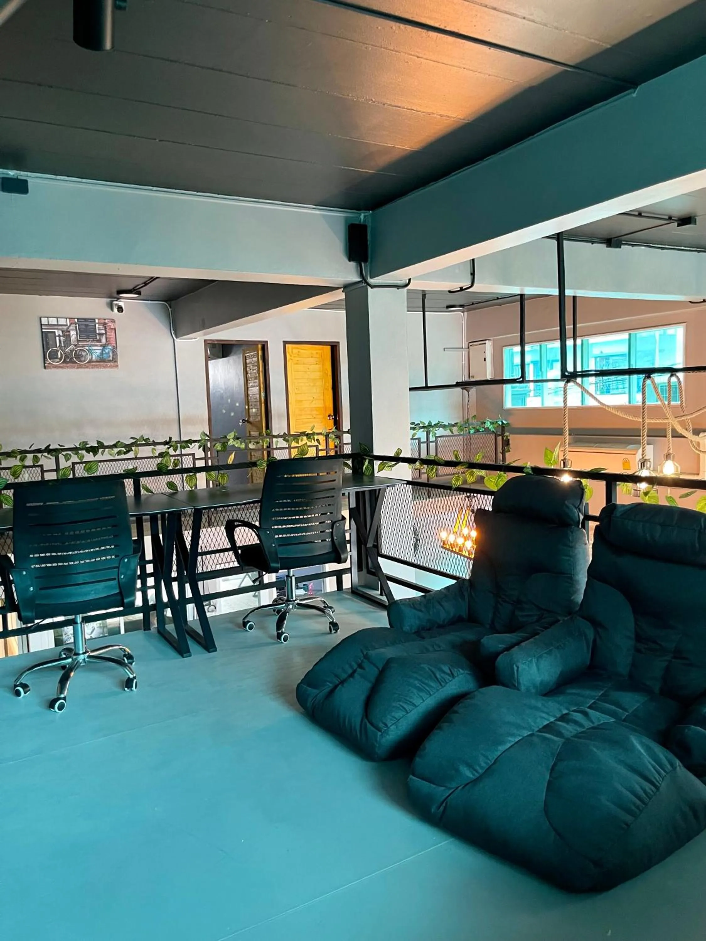 Living room in Friends Station Tukkom Hostel & Cafe