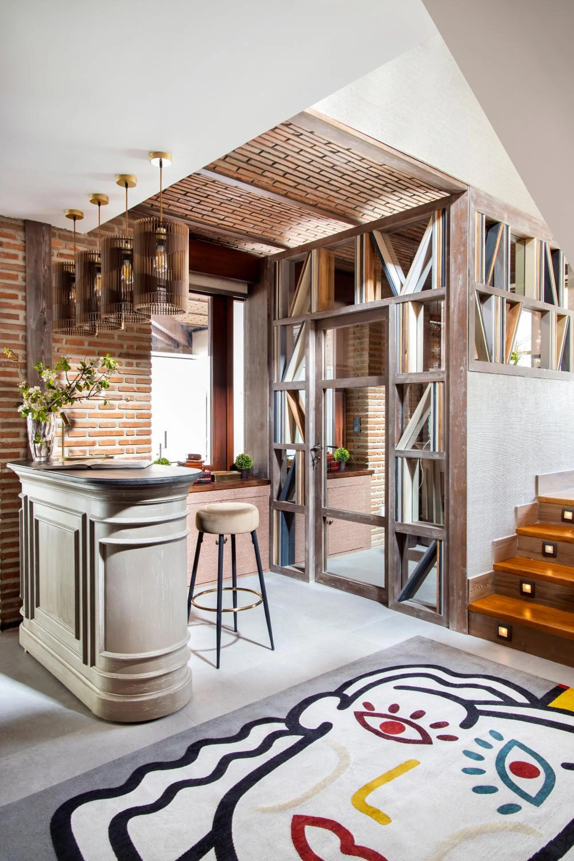 Lobby or reception in Los Rosales Hotel