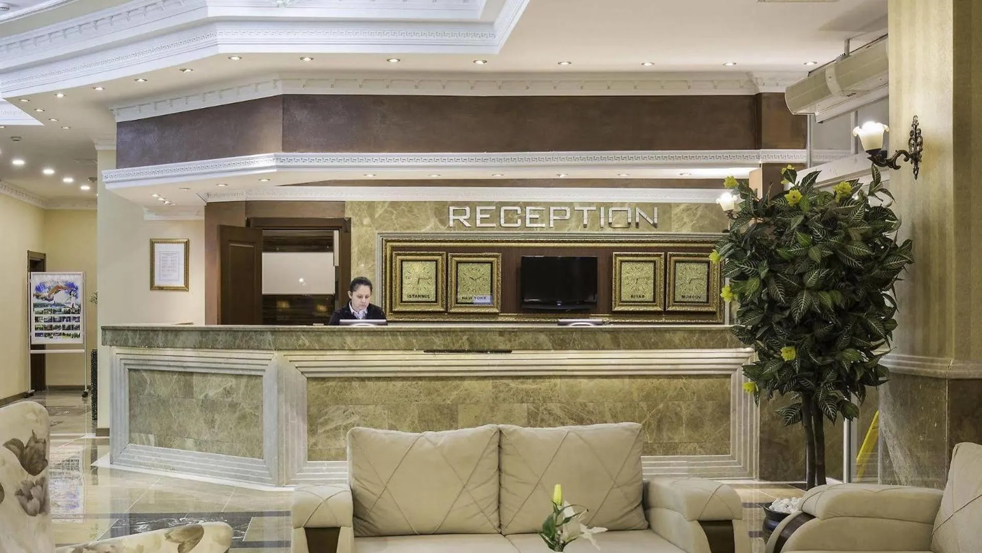 Lobby or reception in Asr-ı Ala Yalova Thermal